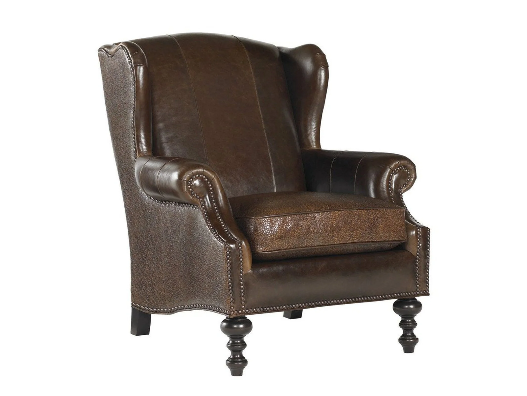 Tommy Bahama Home Royal Kahala Batik Wing Chair - Image 3