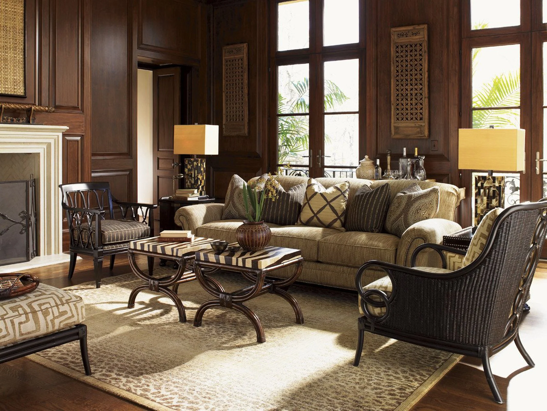 Tommy Bahama Home Royal Kahala Edgewater Sofa - Image 3