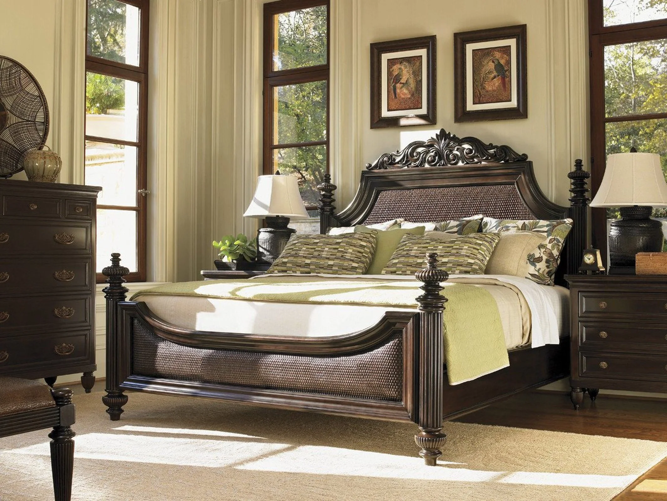 Tommy Bahama Home Royal Kahala Harbour Point Bed - Image 2