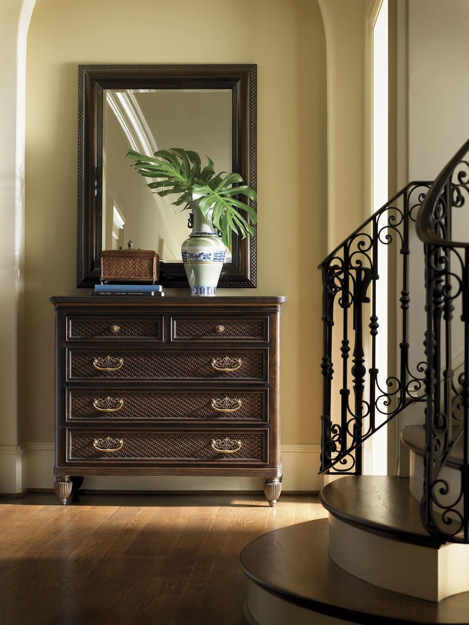 Tommy Bahama Home Royal Kahala Landscape Mirror - Image 3