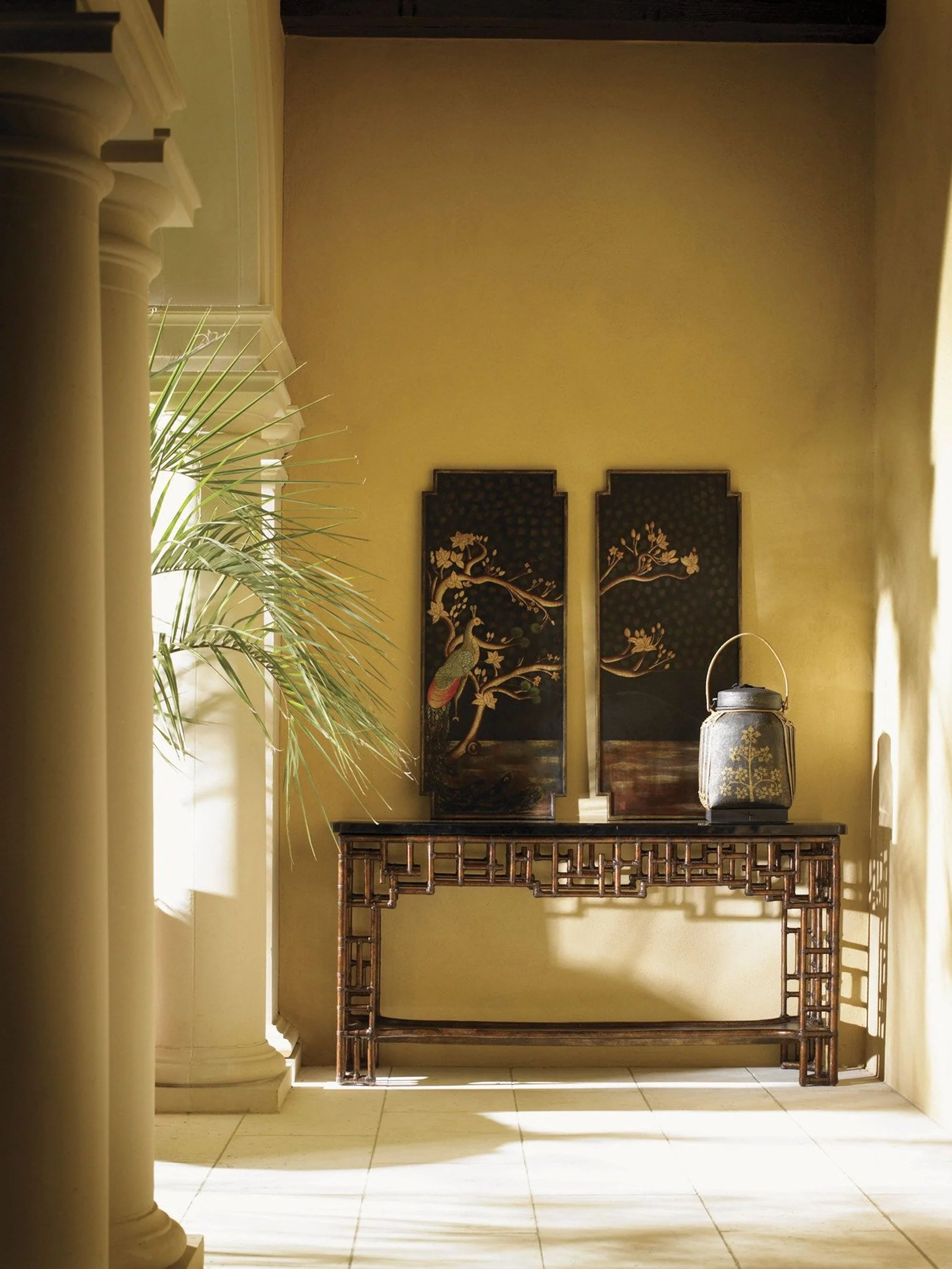 Tommy Bahama Home Royal Kahala Mystic Console - Image 3
