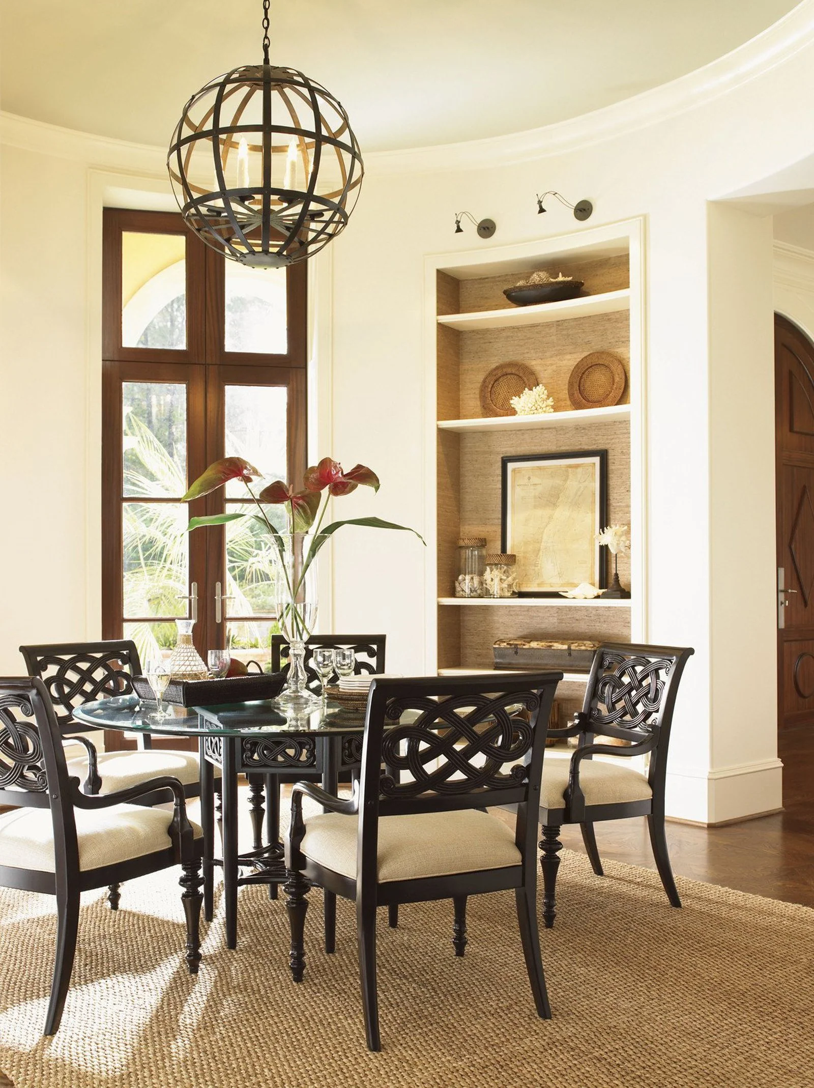 Tommy Bahama Home Royal Kahala Sugar And Lace Dining Table - Image 2