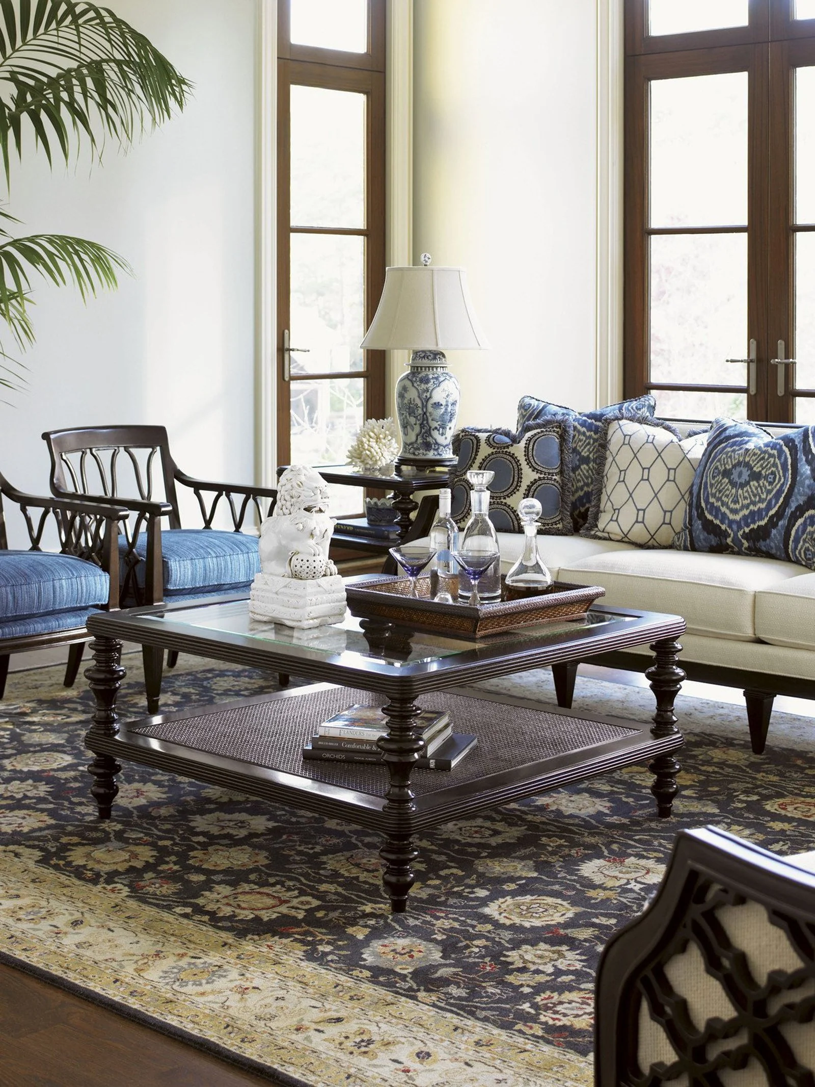 Tommy Bahama Home Royal Kahala Tropic Cocktail Table - Image 2