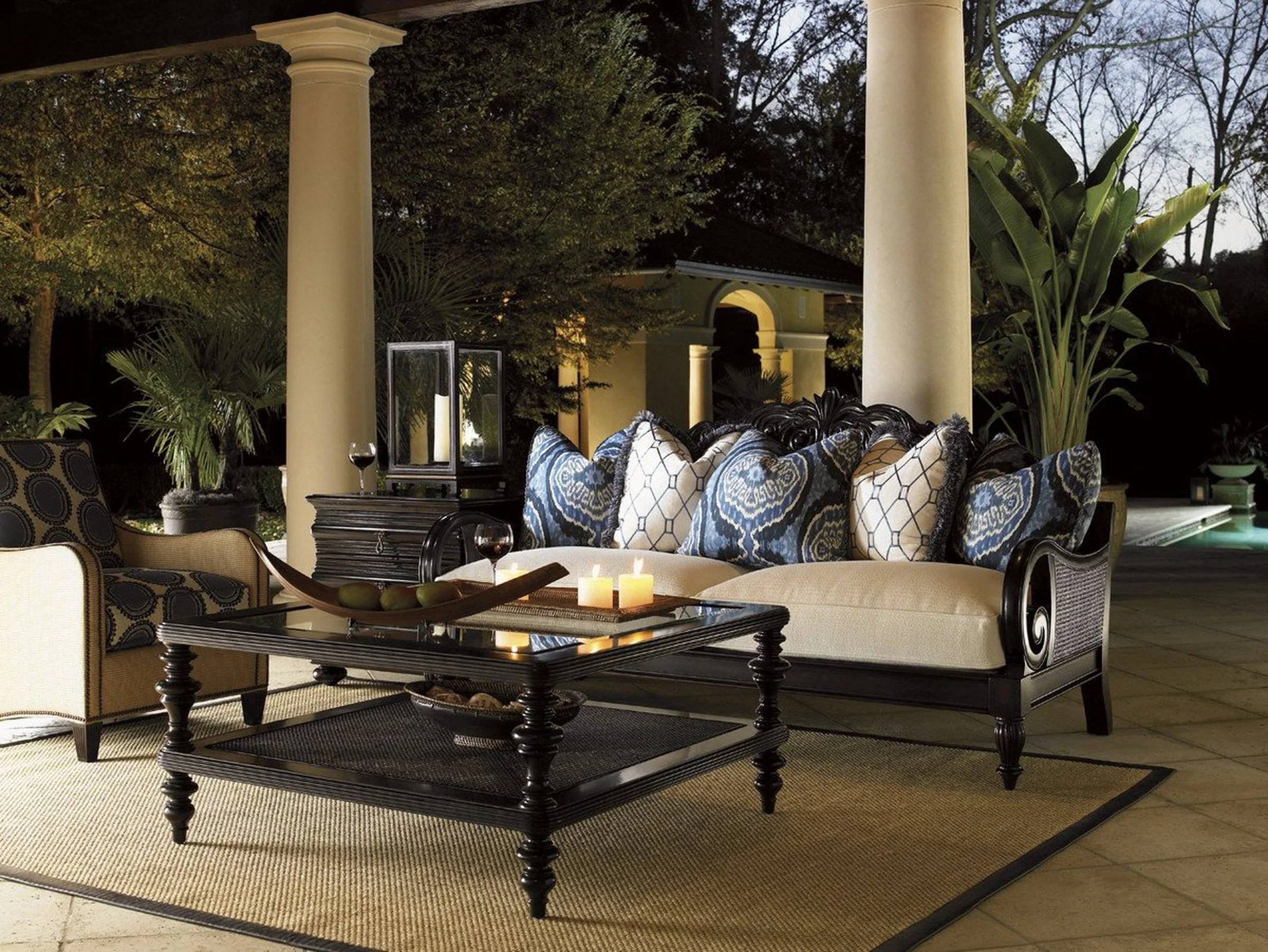 Tommy Bahama Home Royal Kahala Tropic Cocktail Table - Image 4