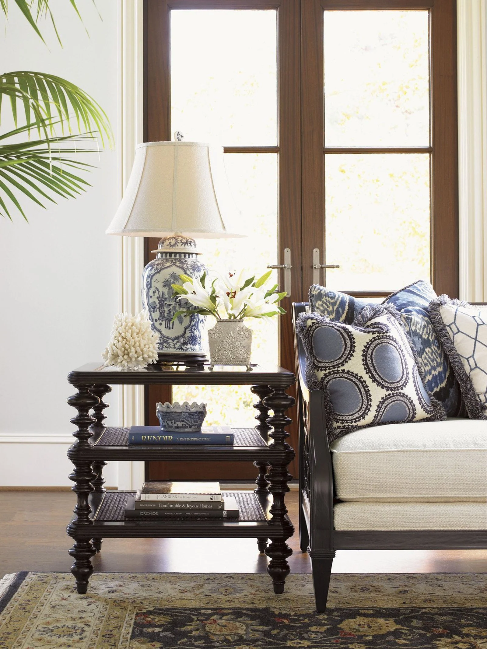 Tommy Bahama Home Royal Kahala Tropic Lamp Table - Image 2