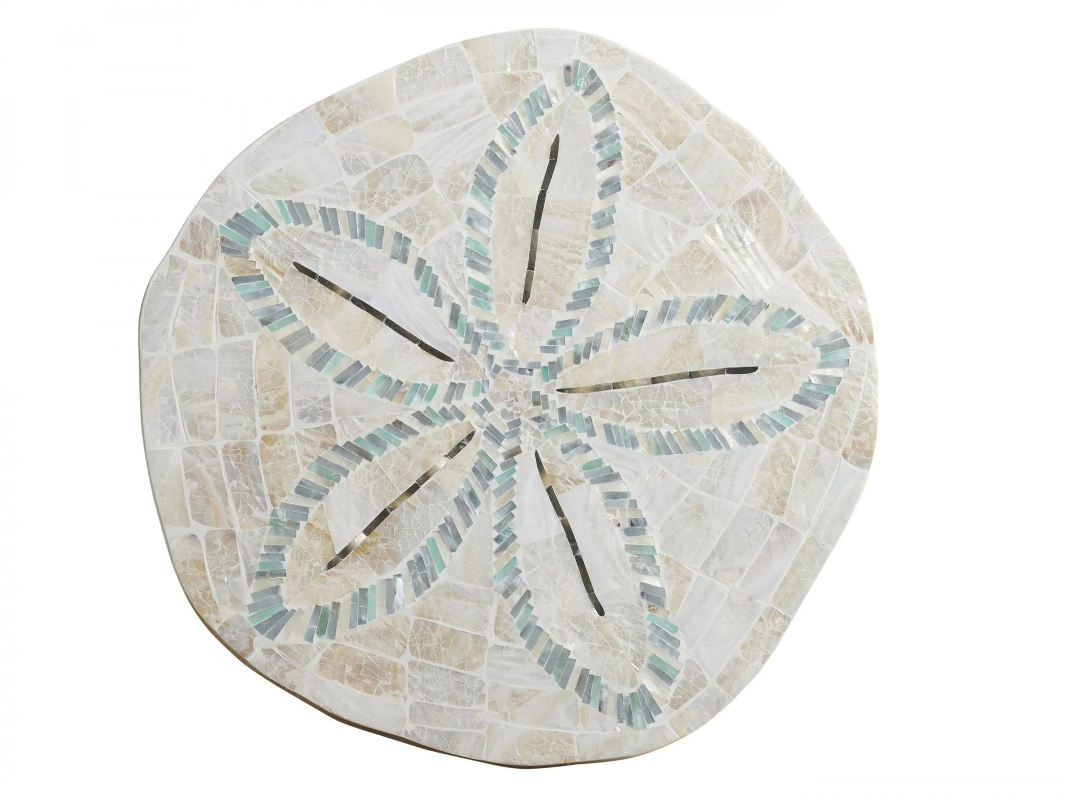 Tommy Bahama Home Ocean Breeze Sand Dollar End Table - Image 4