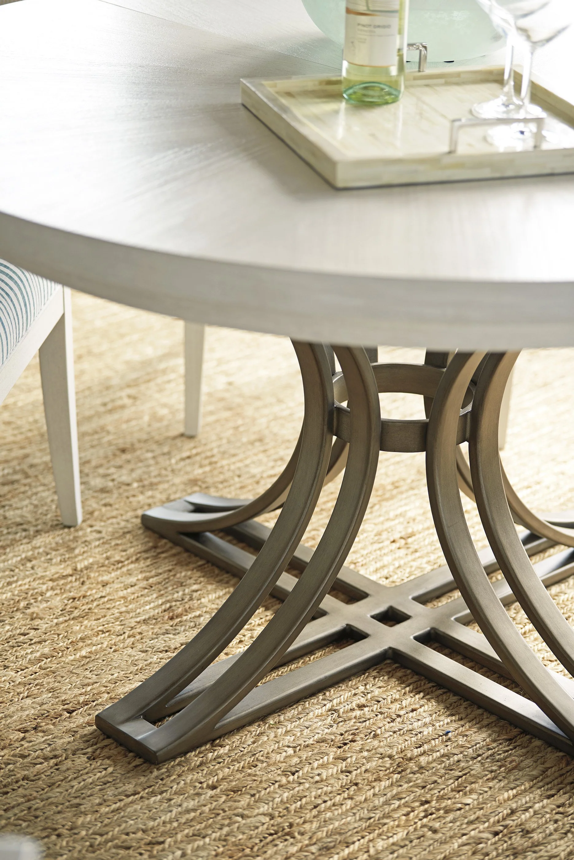 Tommy Bahama Home Ocean Breeze Savannah Round Dining Table - Image 3