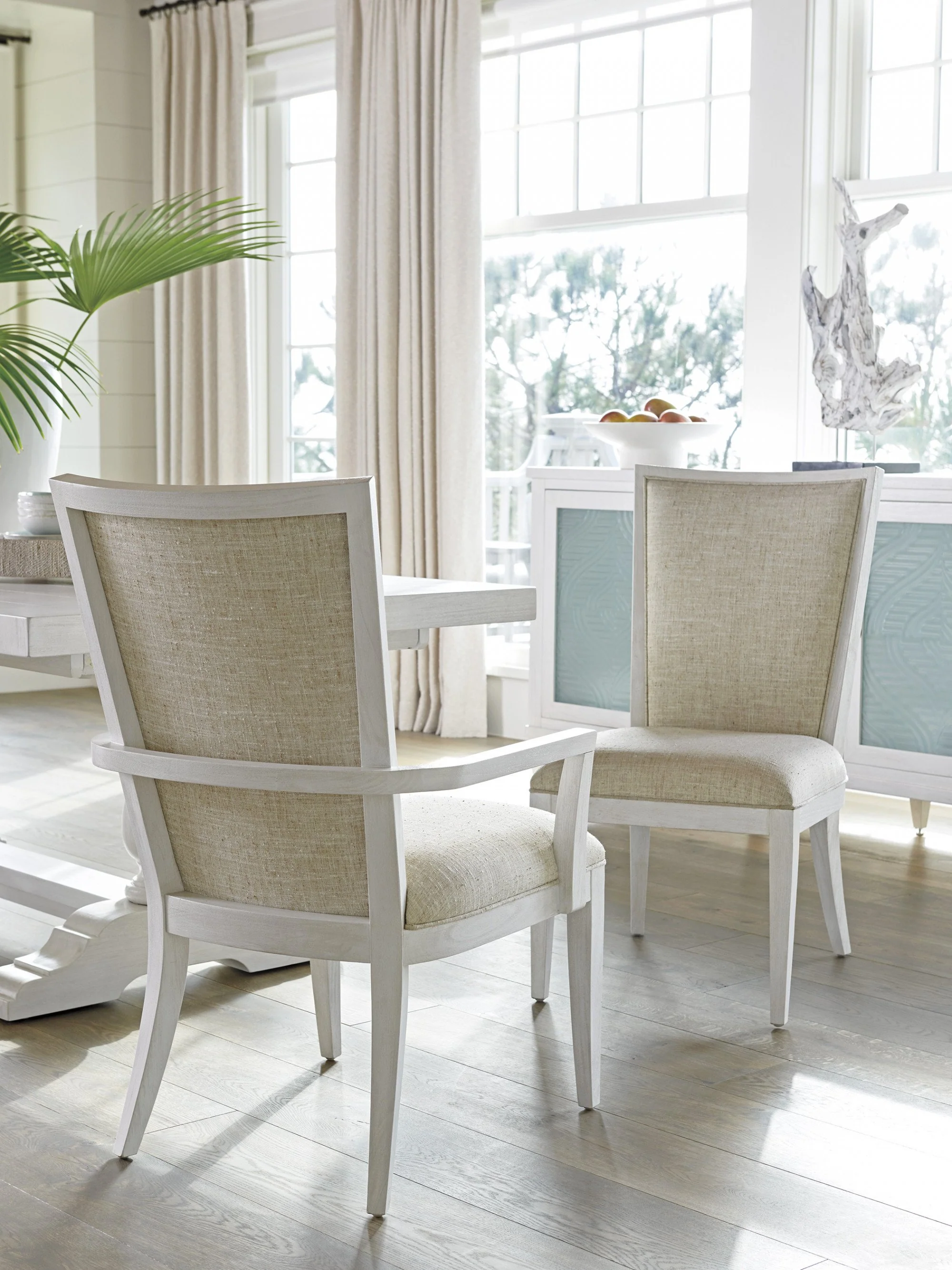 Tommy Bahama Home Ocean Breeze Sea Winds Upholstered Arm Chair Customizable - Image 2