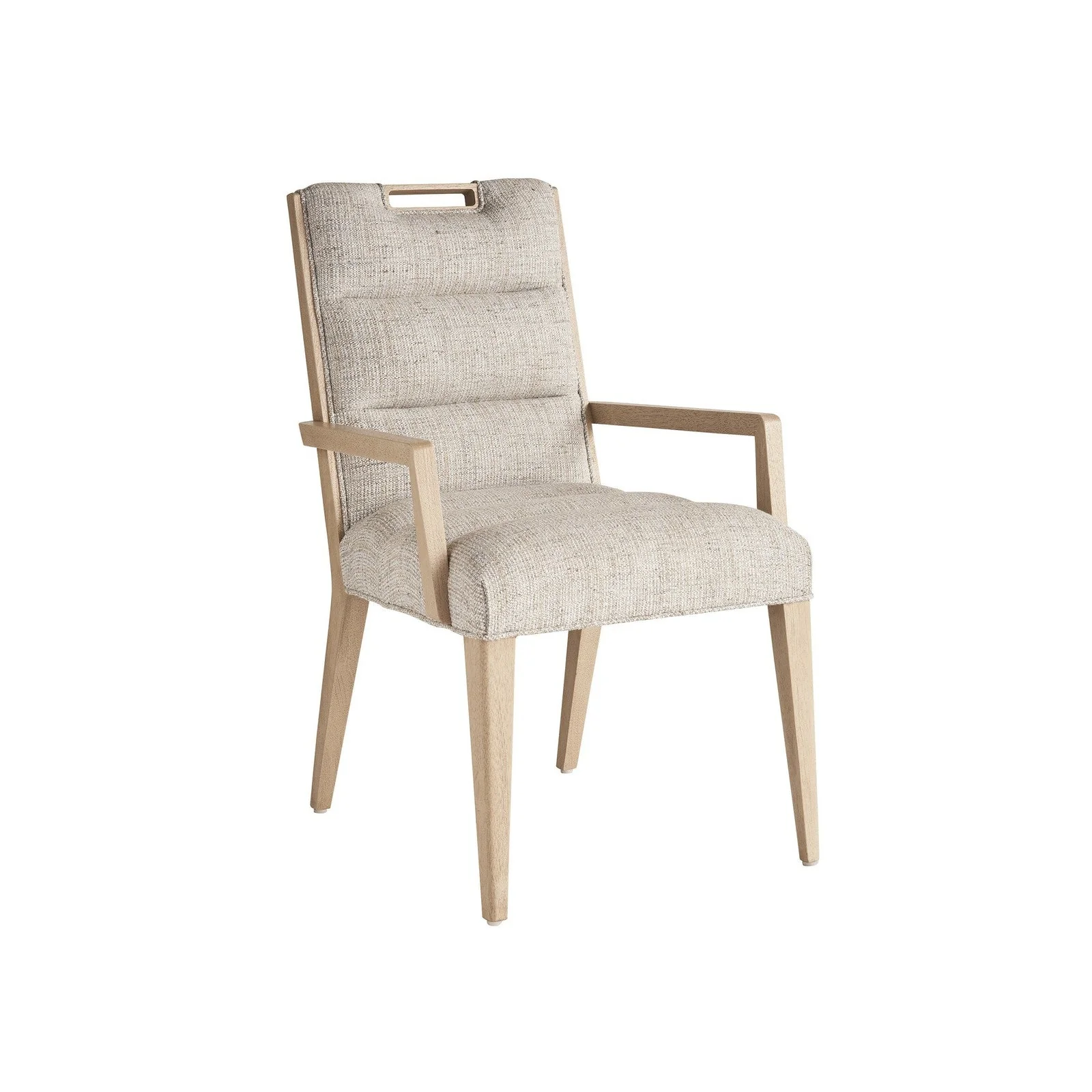 Tommy Bahama Home Sunset Key Aiden Channeled Upholstered Arm Chair - Image 4
