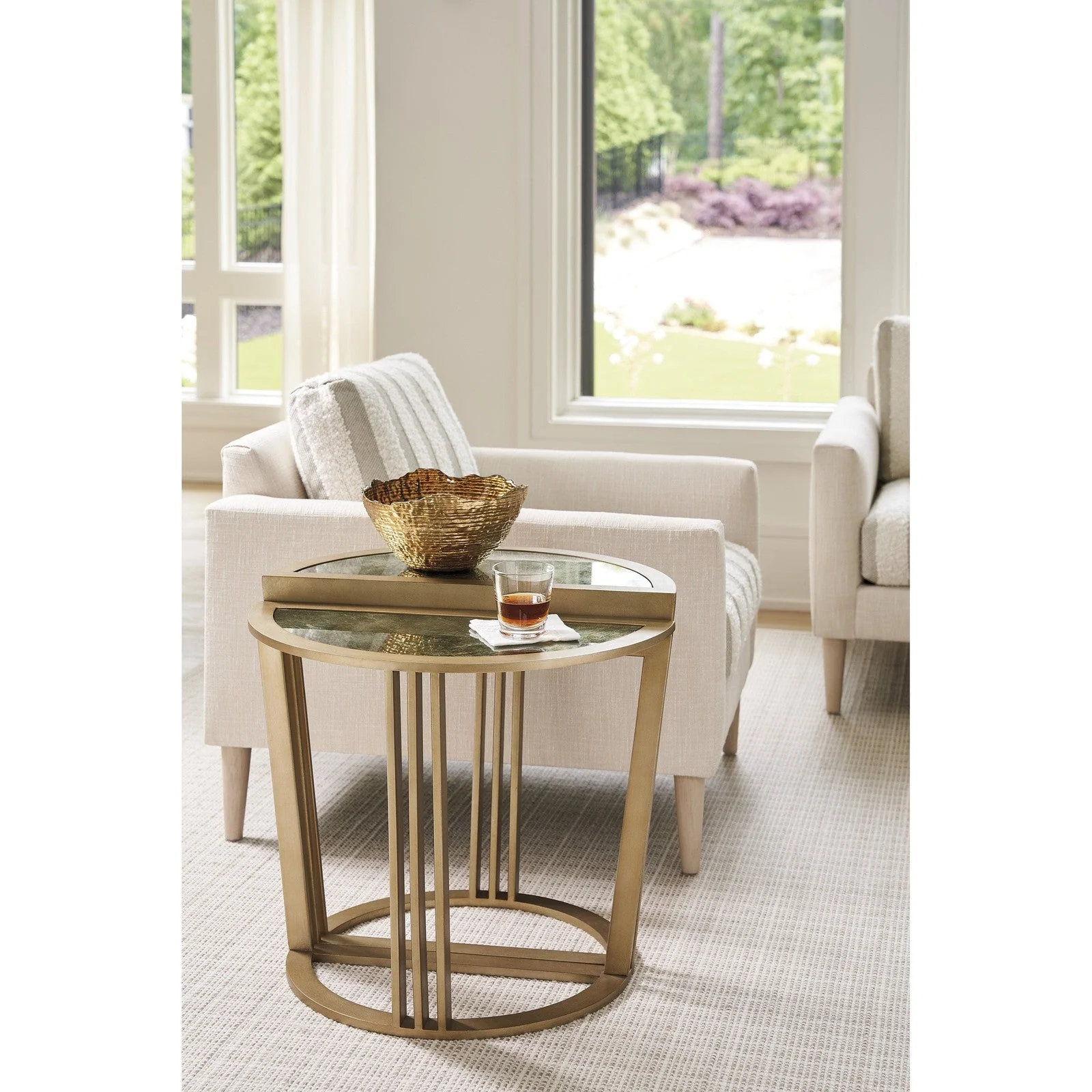 Tommy Bahama Home Sunset Key Brooke Bunching Accent Table - Image 2