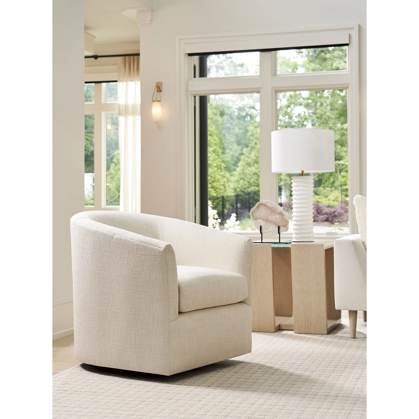 Tommy Bahama Home Sunset Key Candice Swivel Chair - Image 8