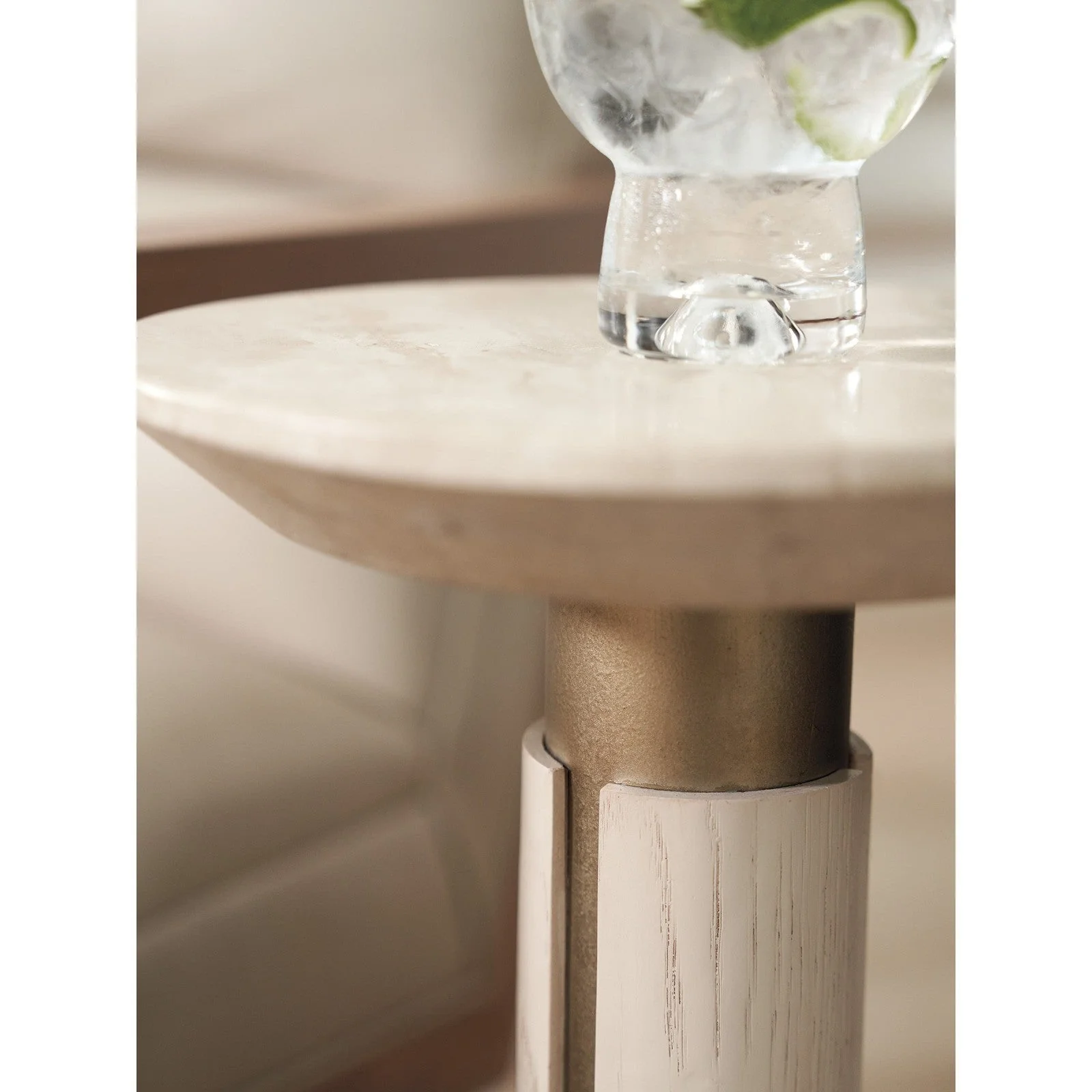 Tommy Bahama Home Sunset Key Carver Accent Table - Image 3