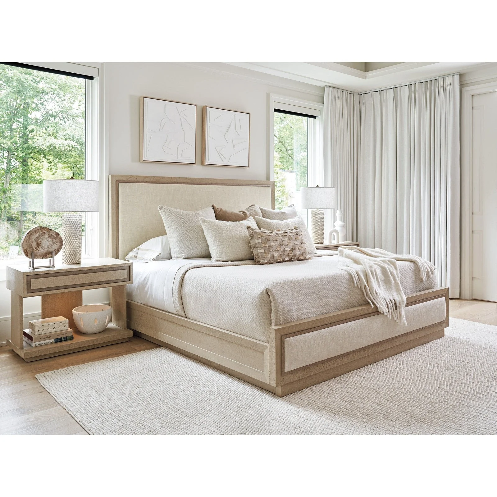 Tommy Bahama Home Sunset Key Grayson Upholstered Bed - Image 2