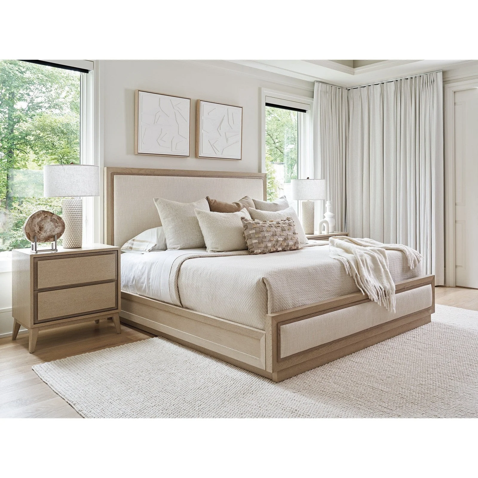 Tommy Bahama Home Sunset Key Grayson Upholstered Bed - Image 3