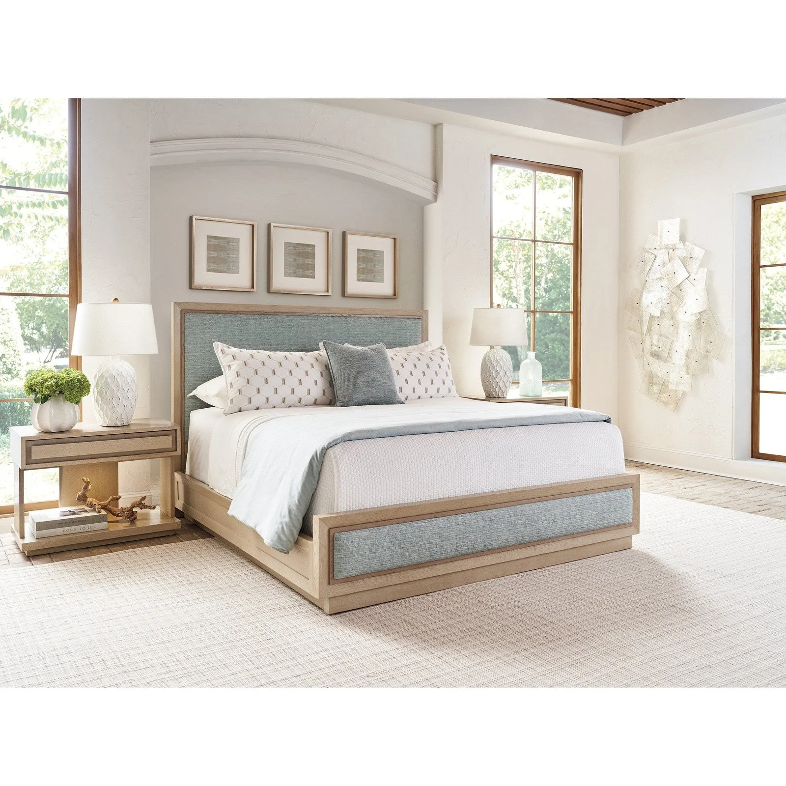 Tommy Bahama Home Sunset Key Grayson Upholstered Bed - Image 6