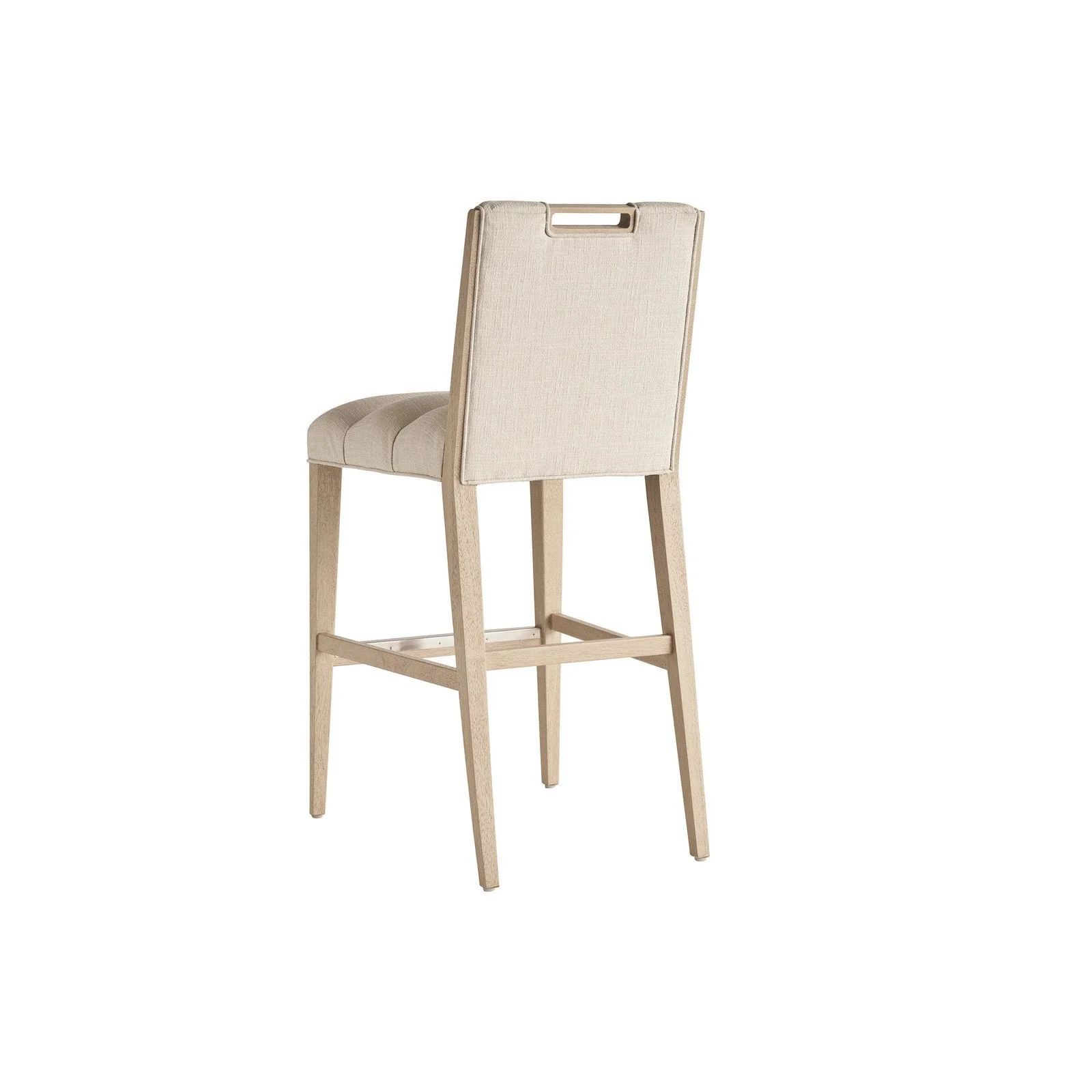 Tommy Bahama Home Sunset Key Greer Channeled Upholstered Bar Stool - Image 3