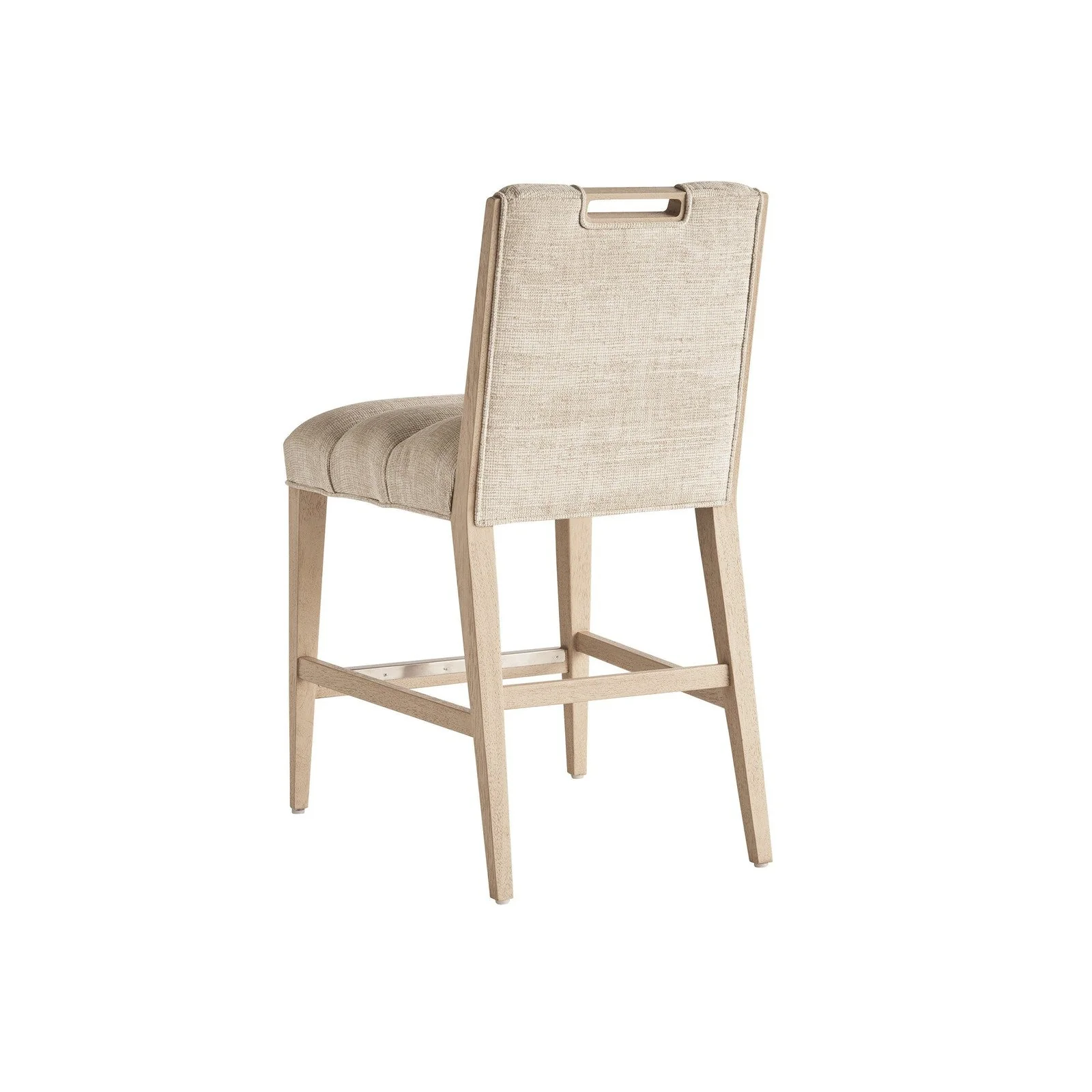 Tommy Bahama Home Sunset Key Greer Channeled Upholstered Counter Stool - Image 6