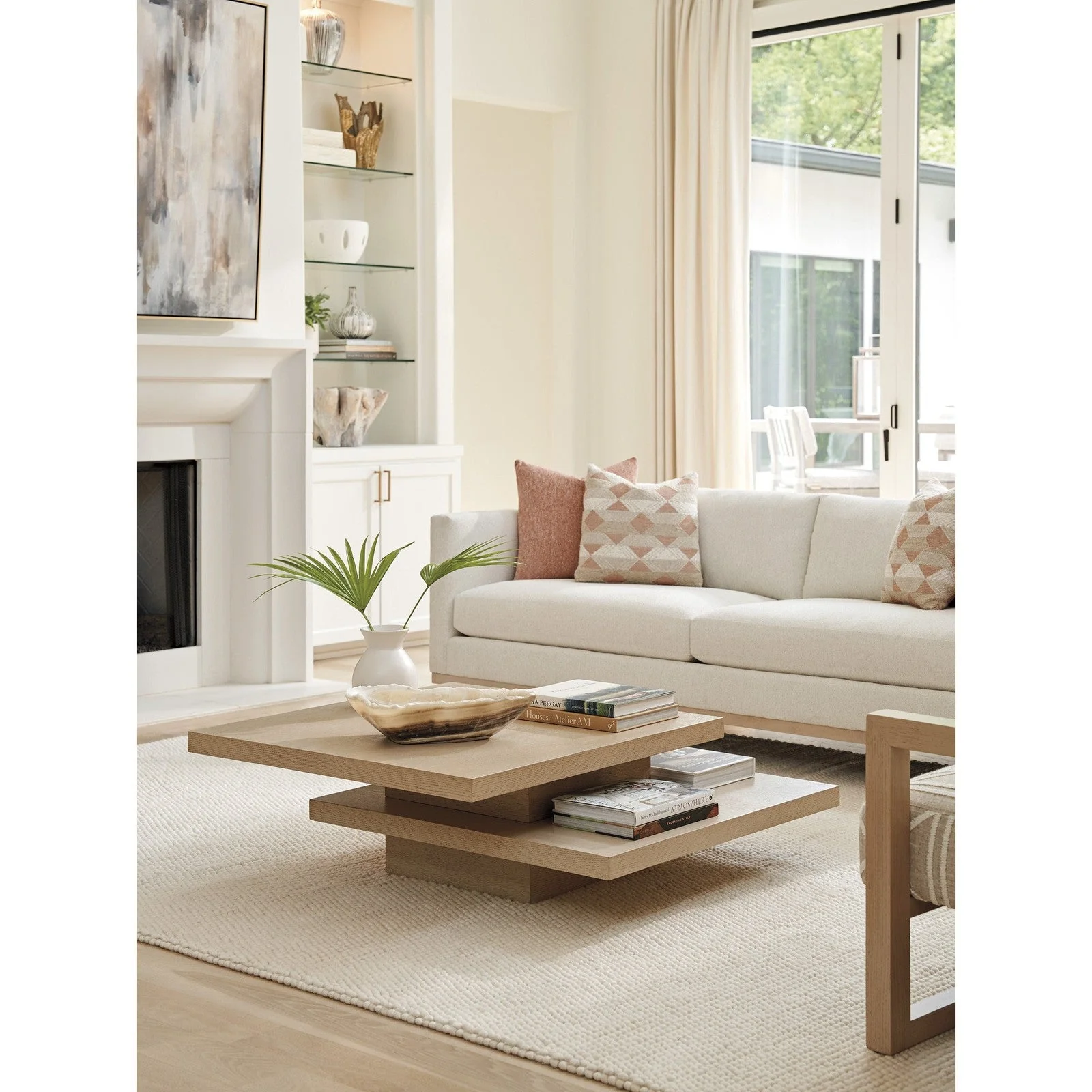 Tommy Bahama Home Sunset Key Prescott Tiered Cocktail Table - Image 3