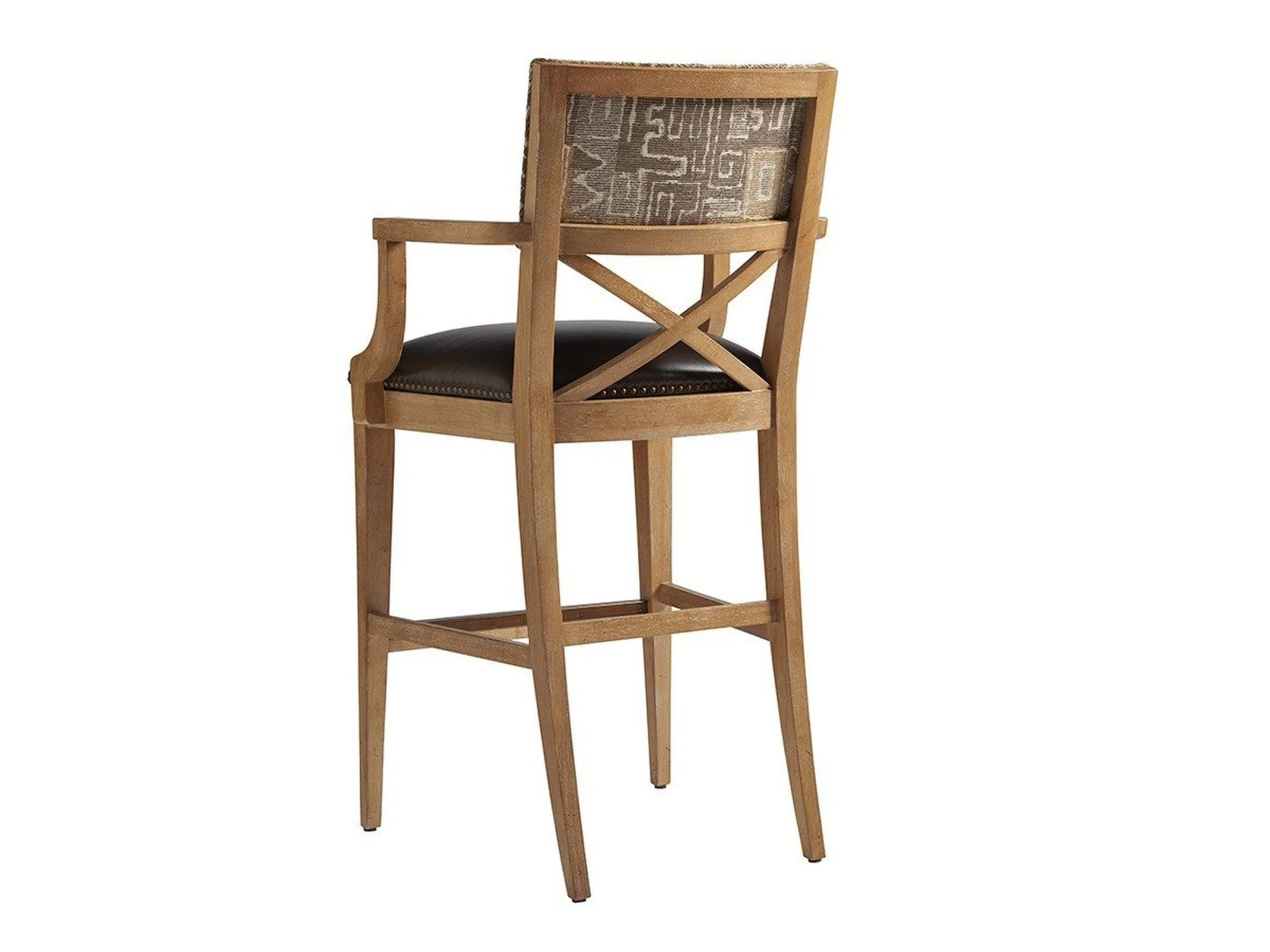 Tommy Bahama Home Sutherland Upholstered Bar Stool Customizable - Image 2