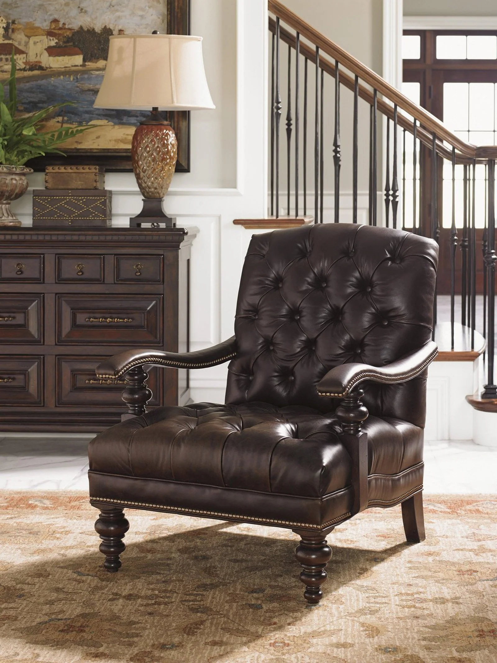 Tommy Bahama Home Tommy Bahama Upholstery Acappella Chair - Image 4