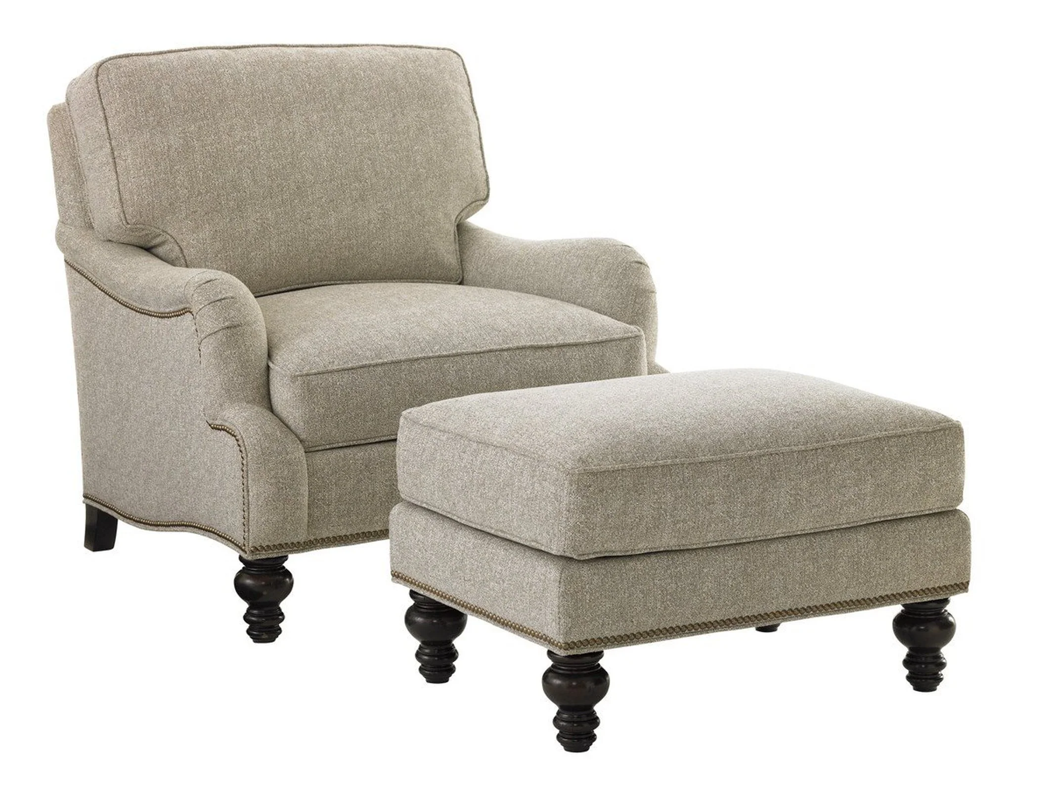 Tommy Bahama Home Tommy Bahama Upholstery Amelia Ottoman - Image 2