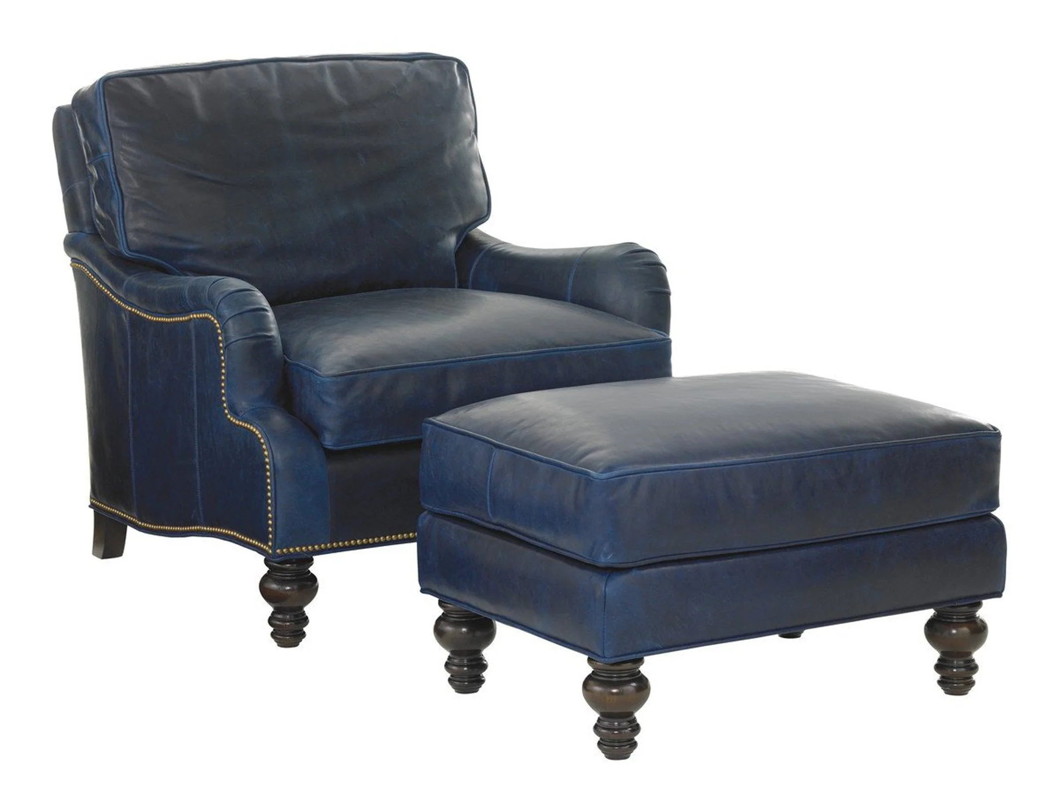 Tommy Bahama Home Tommy Bahama Upholstery Amelia Ottoman - Image 5
