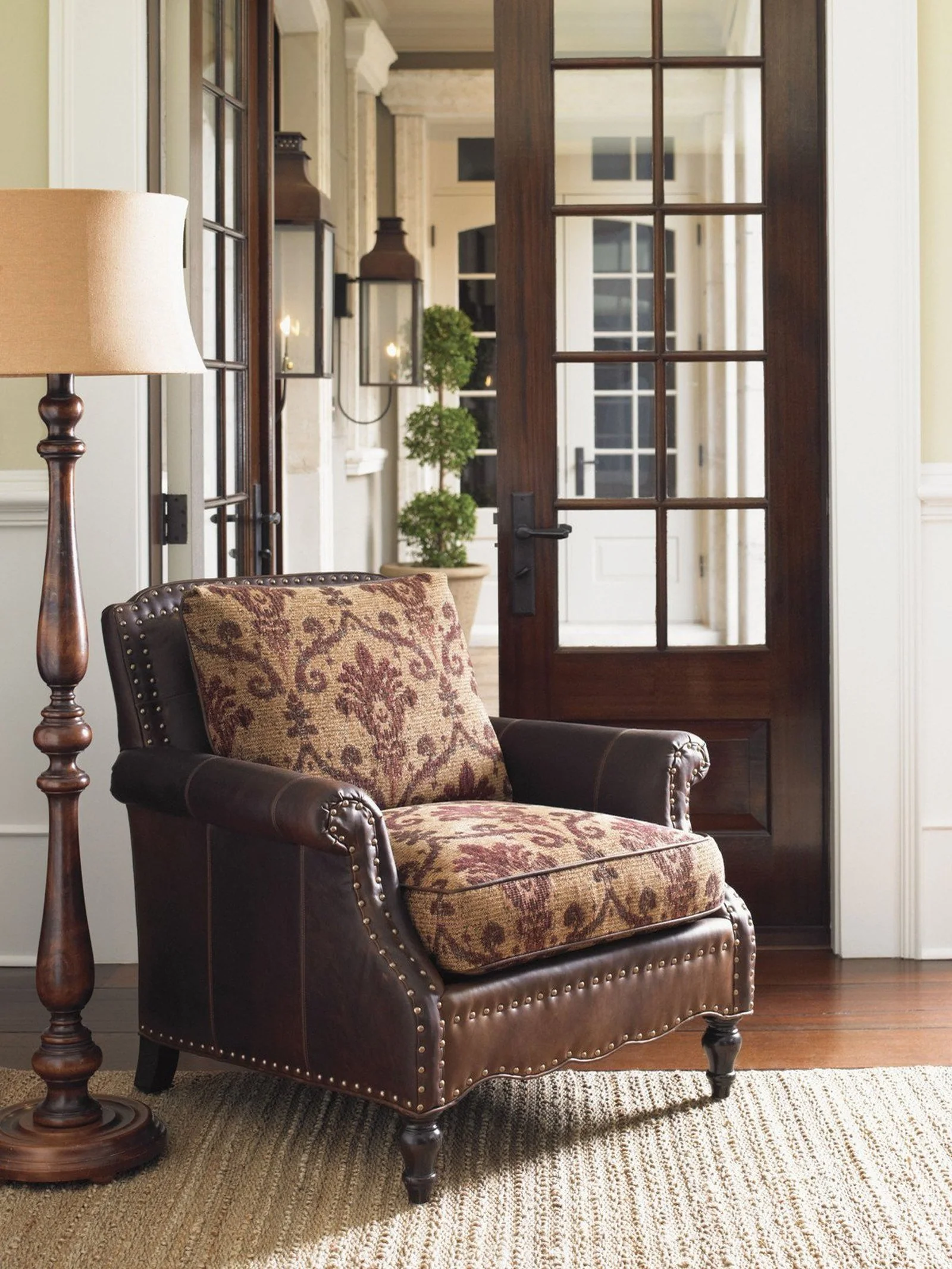 Tommy Bahama Home Tommy Bahama Upholstery Belgrave Chair - Image 7