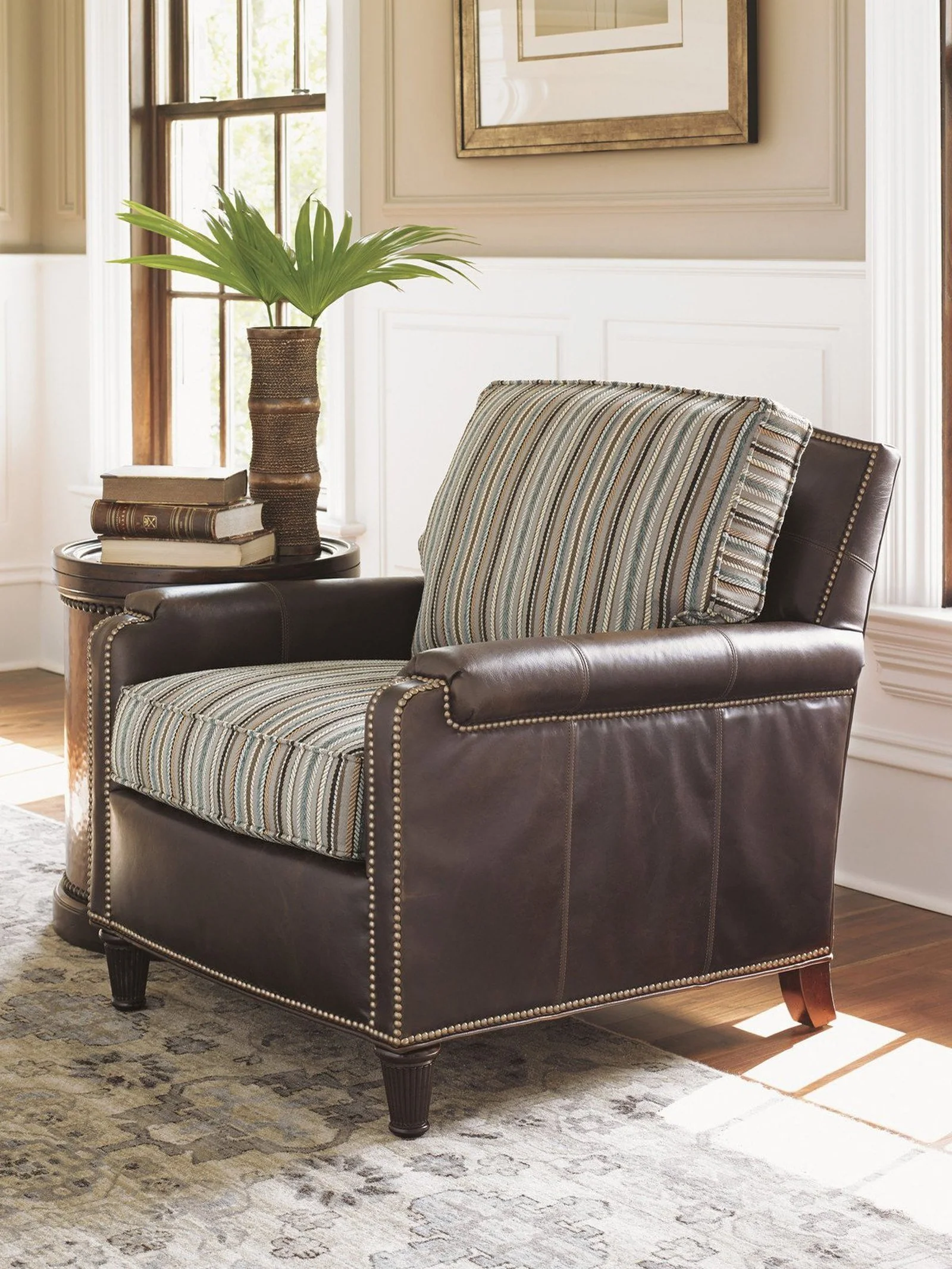 Tommy Bahama Home Tommy Bahama Upholstery Bishop Chair - Image 6