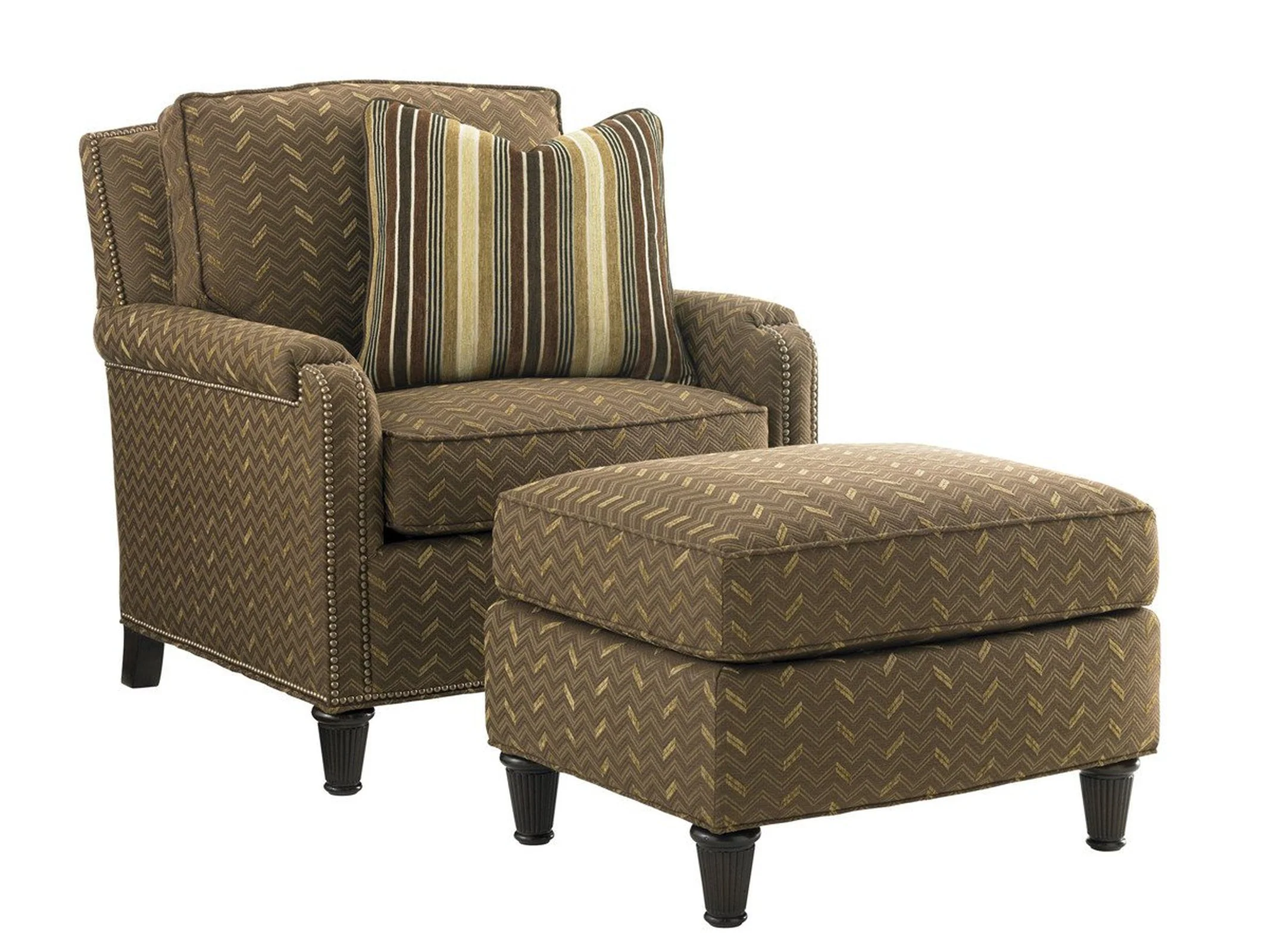 Tommy Bahama Home Tommy Bahama Upholstery Bishop Ottoman - Image 2
