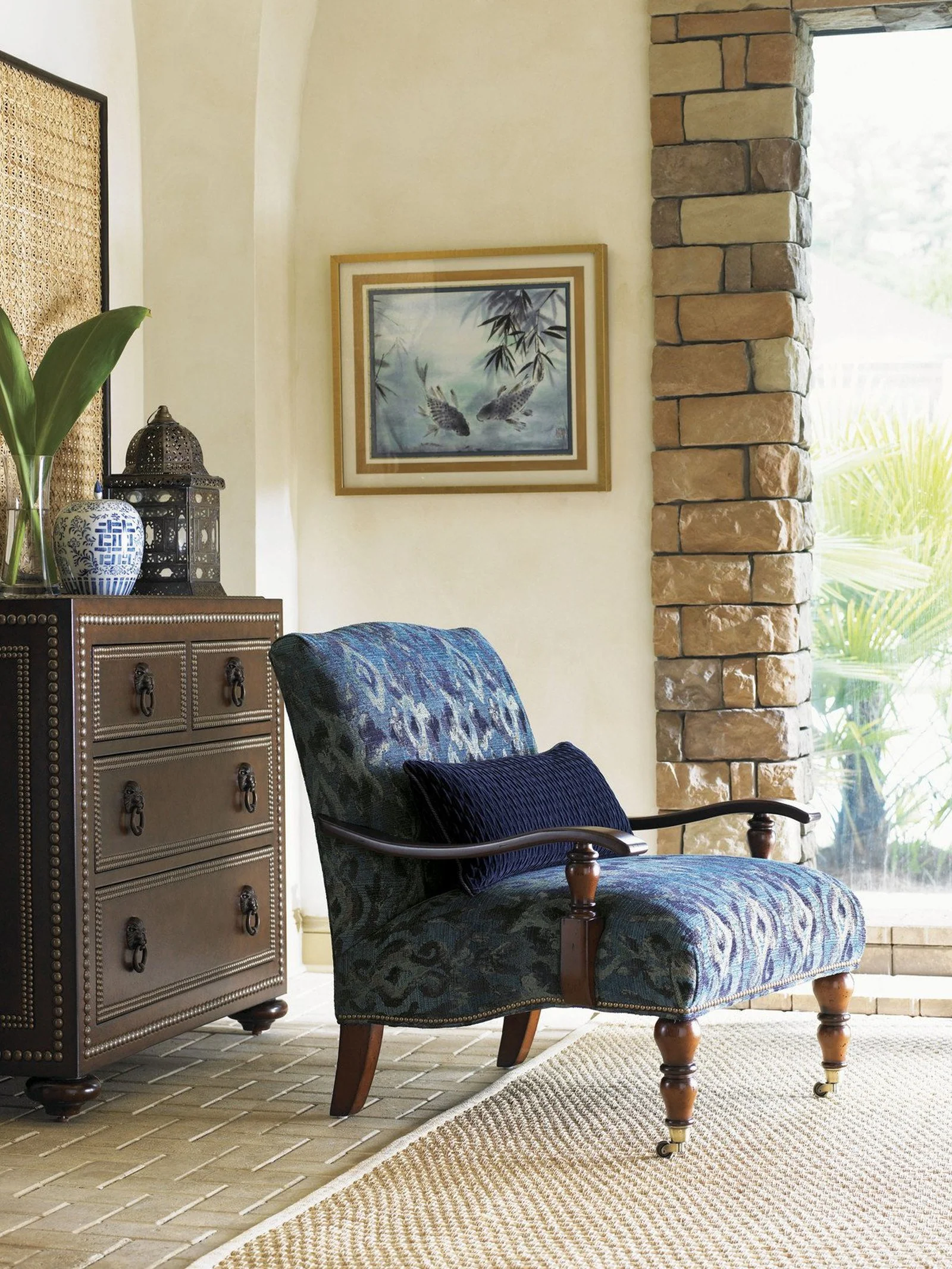 Tommy Bahama Home Tommy Bahama Upholstery San Carlos Chair - Image 2