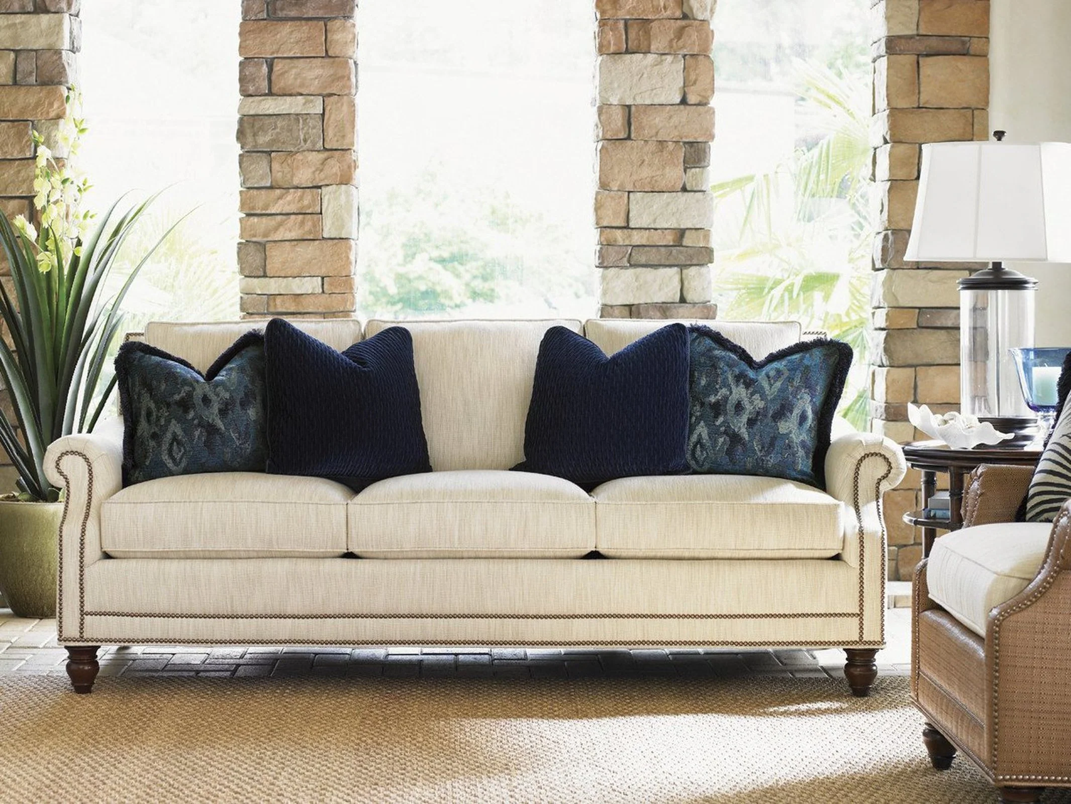 Tommy Bahama Home Tommy Bahama Upholstery Shoal Creek Sofa - Image 2