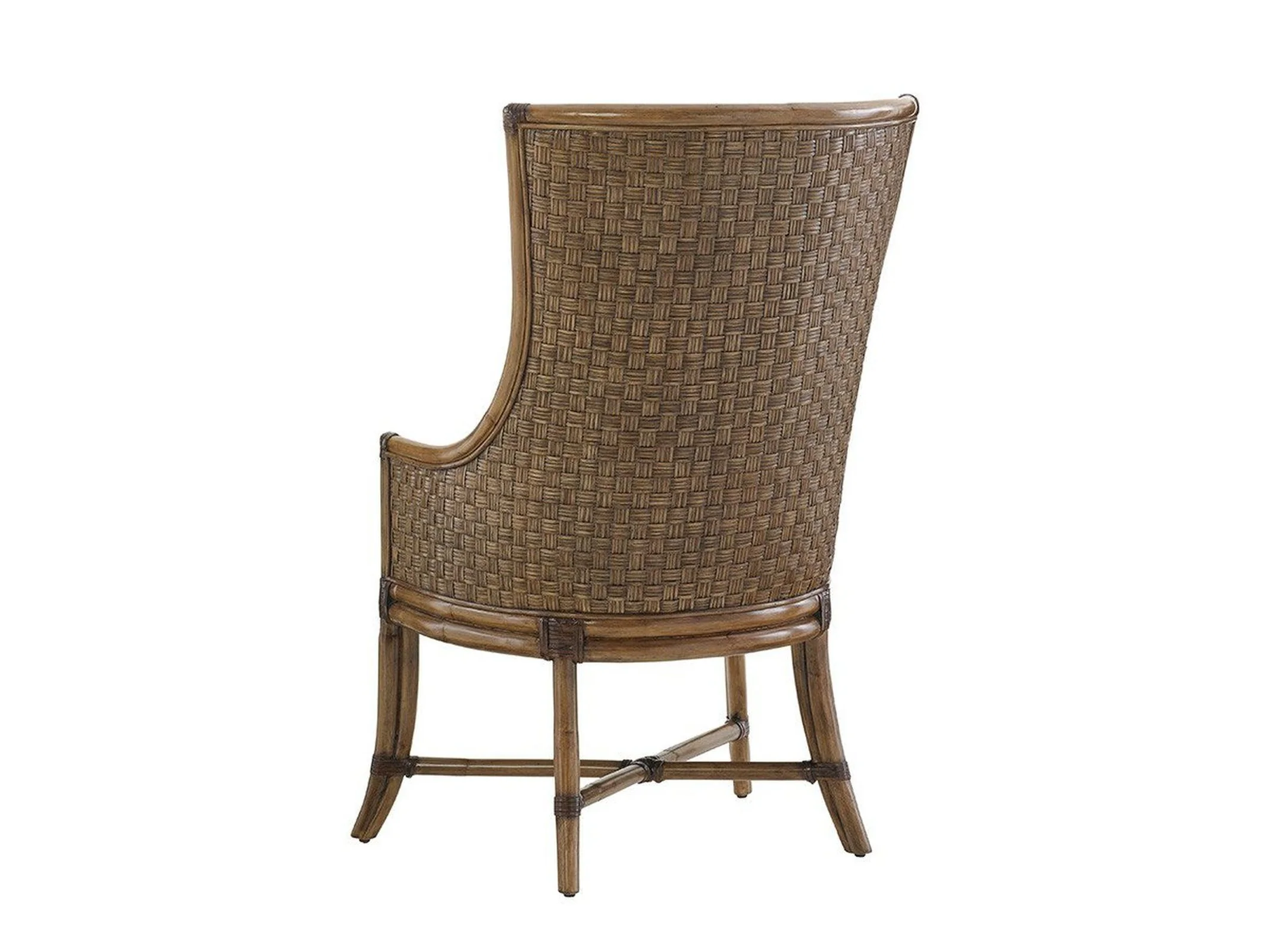 Tommy Bahama Home Twin Palms Balfour Host Arm Chair Customizable - Image 5