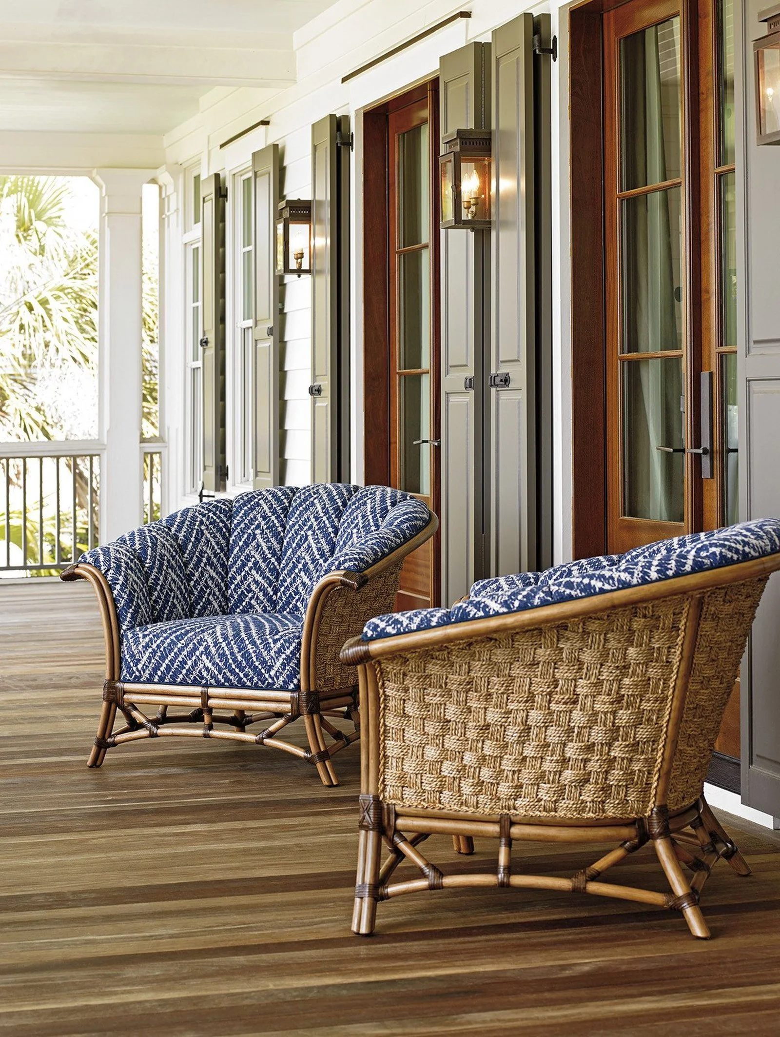 Tommy Bahama Home Twin Palms Chair - Image 6