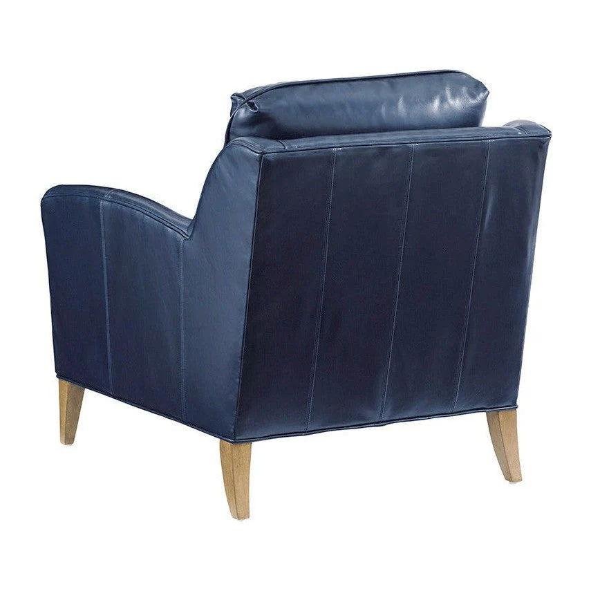 Tommy Bahama Home Twin Palms Coconut Grove Leather Chair - Image 3