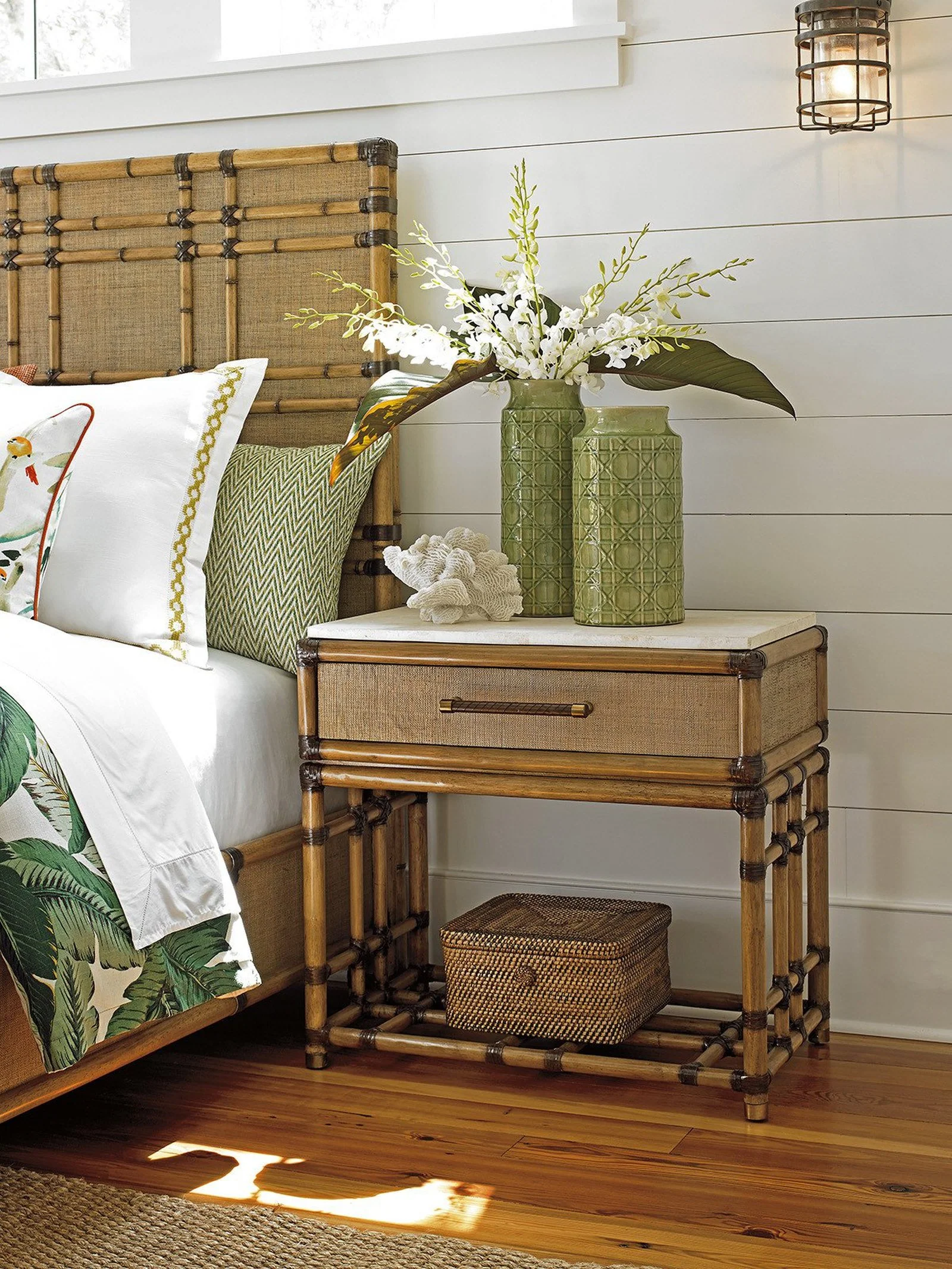 Tommy Bahama Home Twin Palms Cordoba Open Nightstand - Image 2
