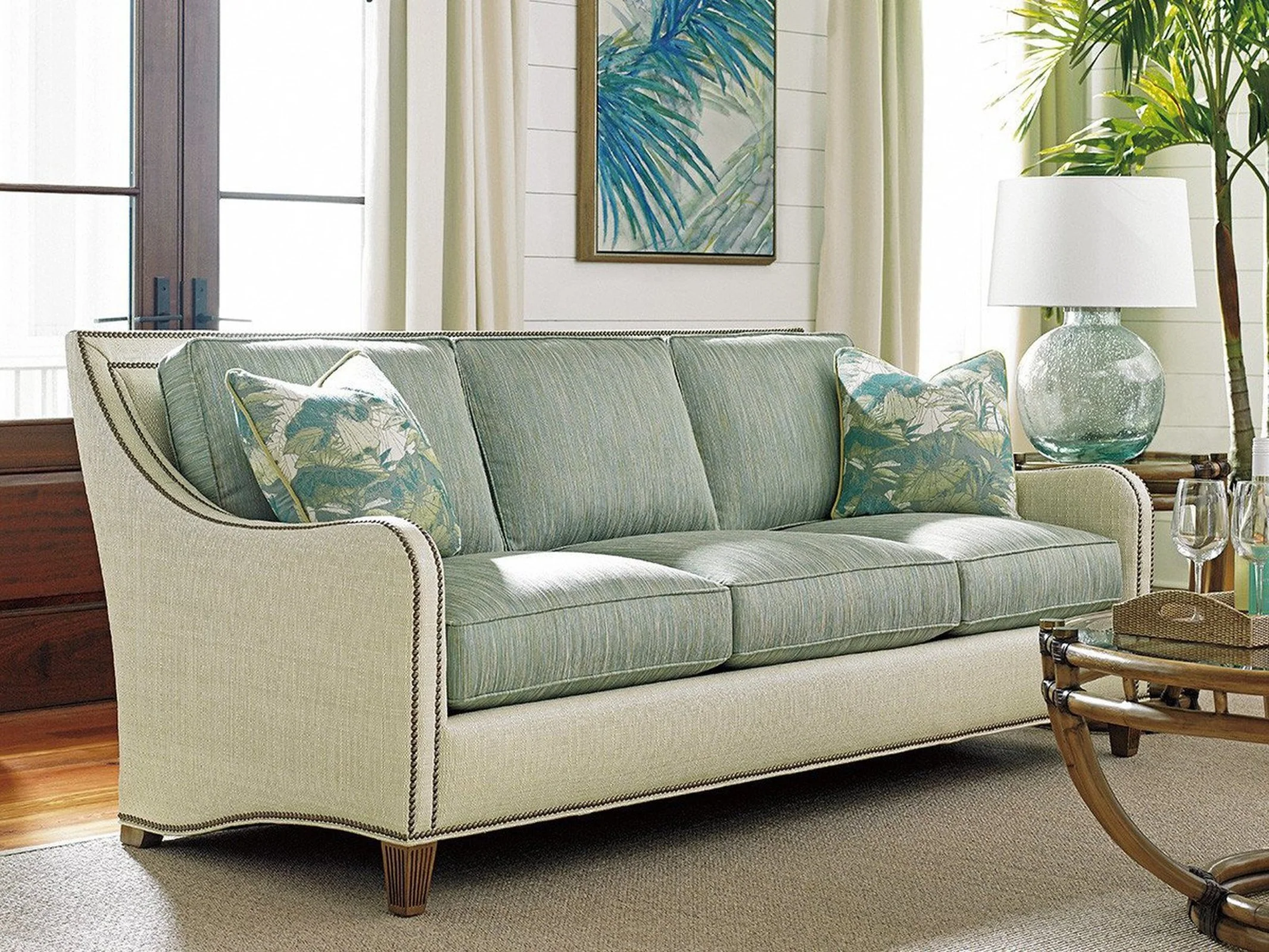 Tommy Bahama Home Twin Palms Koko Sofa - Image 2