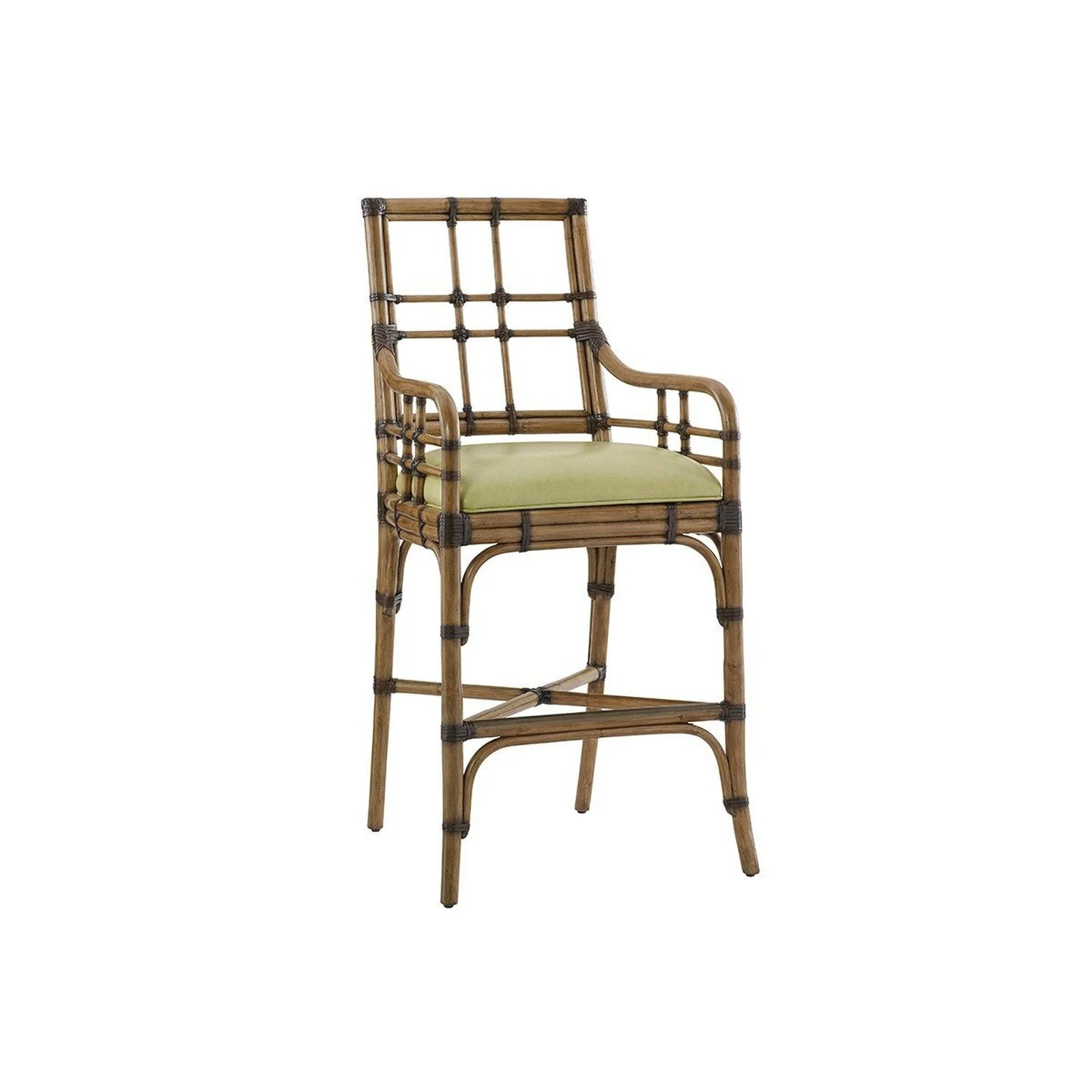 Tommy Bahama Home Twin Palms Lands End Bar Stool - Image 2