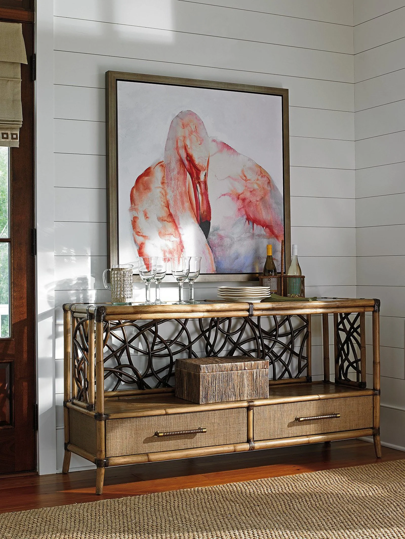 Tommy Bahama Home Twin Palms Sonesta Serving Console - Image 2