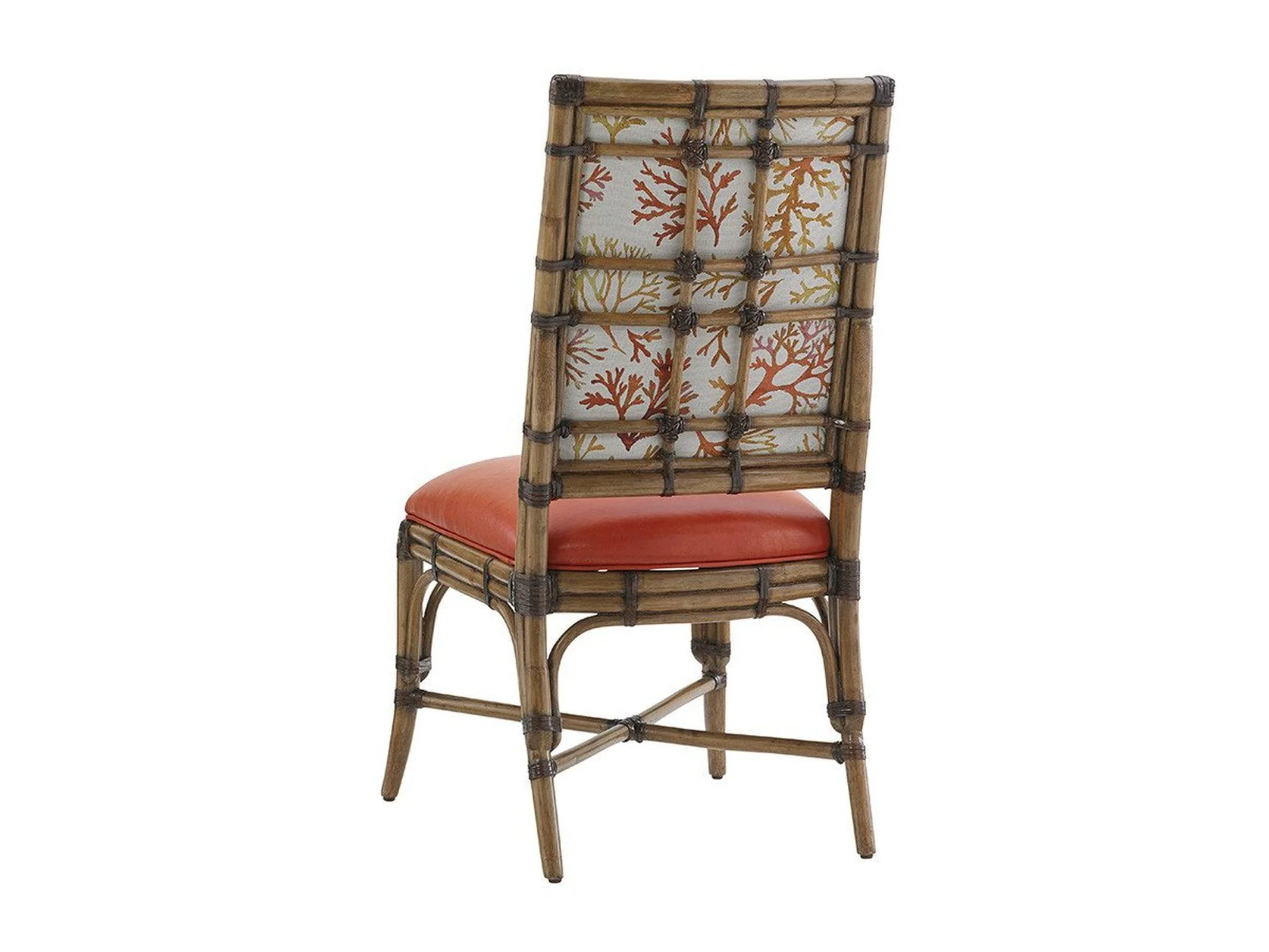 Tommy Bahama Home Twin Palms Summer Isle Upholstered Side Chair As Shown - Image 5