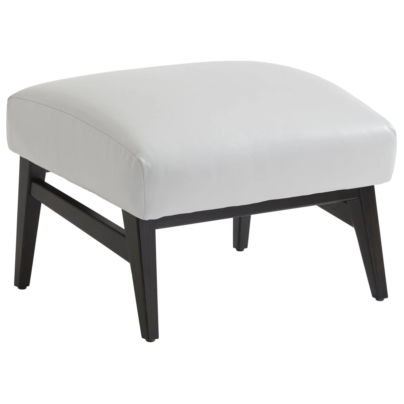 Tommy Bahama Home Upholstery Palm Desert Covina Leather Ottoman - Image 3