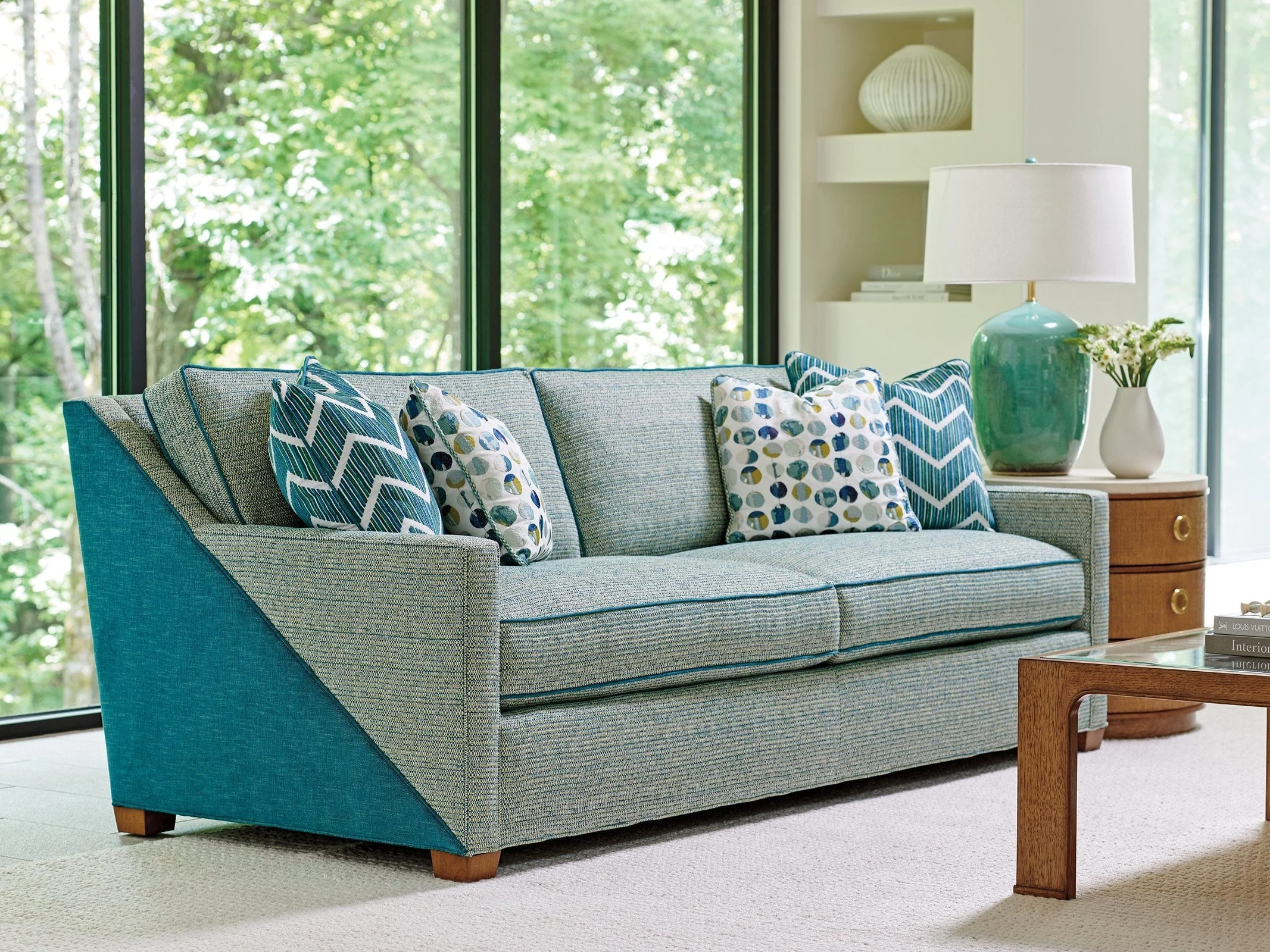 Tommy Bahama Home Upholstery Palm Desert Lucas Sofa - Image 3