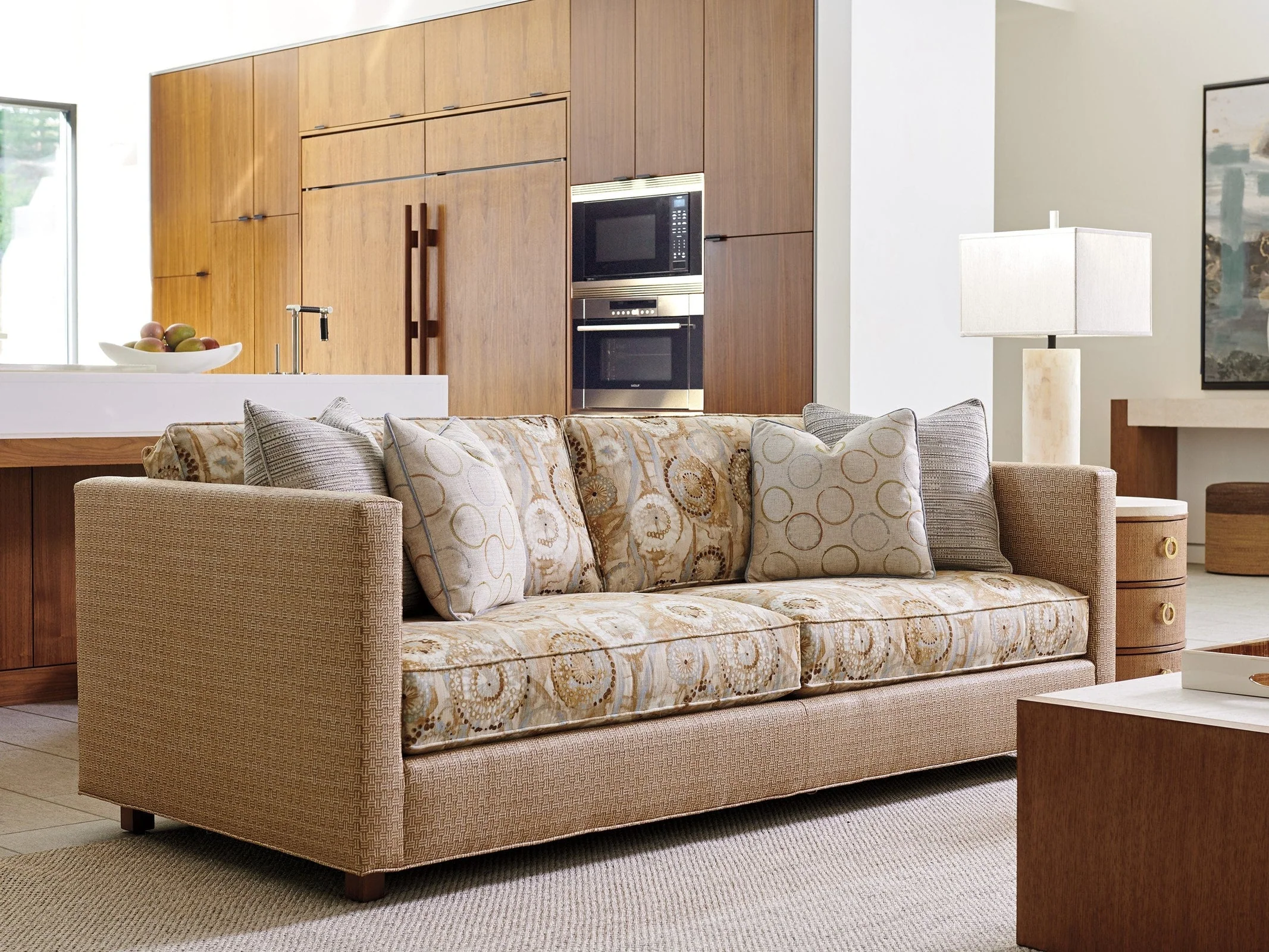 Tommy Bahama Home Upholstery Palm Desert Montebello Sofa - Image 2