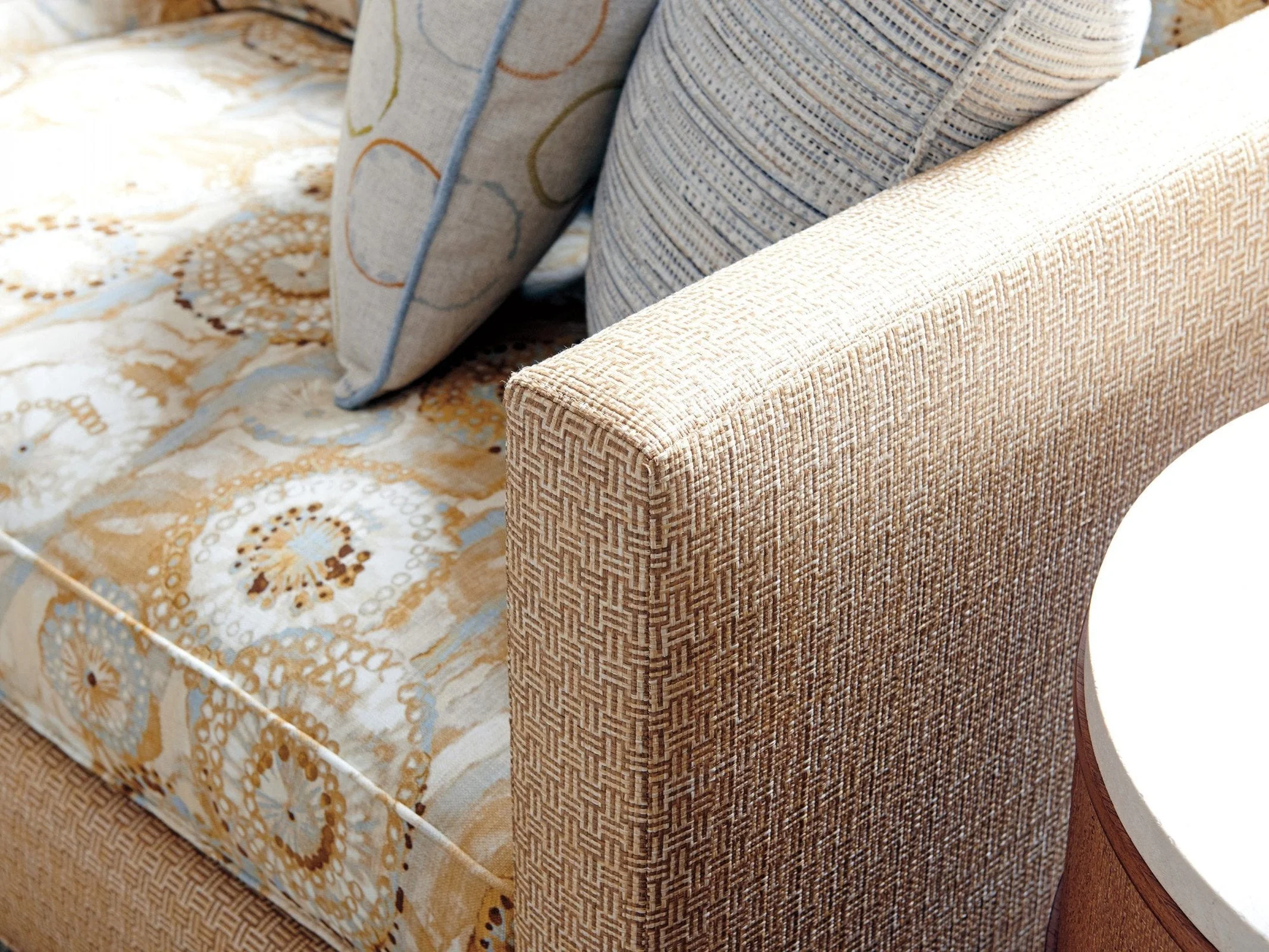 Tommy Bahama Home Upholstery Palm Desert Montebello Sofa - Image 3