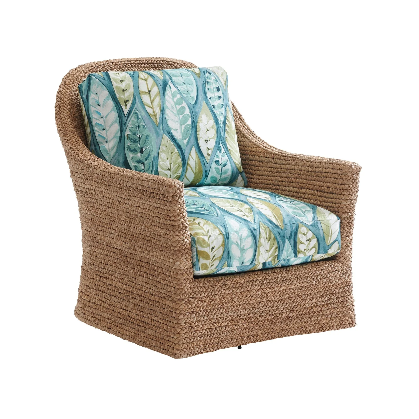 Tommy Bahama Home Upholstery Palm Desert Soren Swivel Chair - Image 8