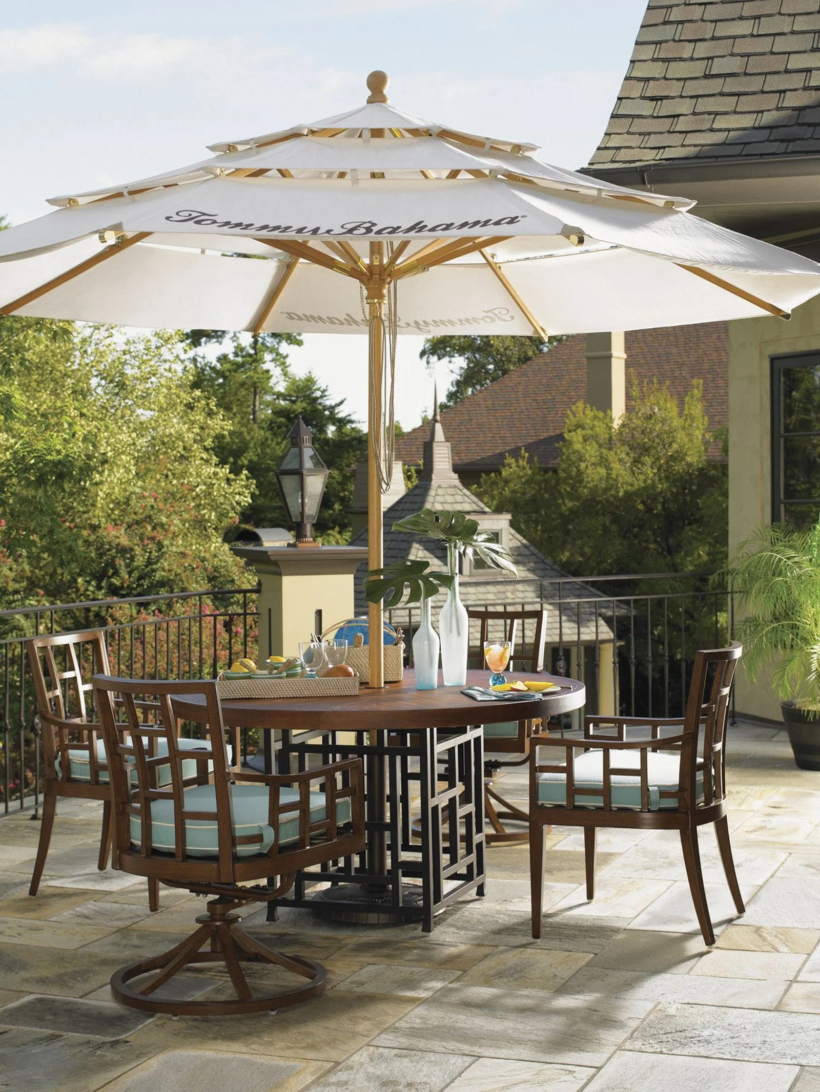 Tommy Bahama Outdoor Alfresco Living Umbrella - Canvas - Image 2