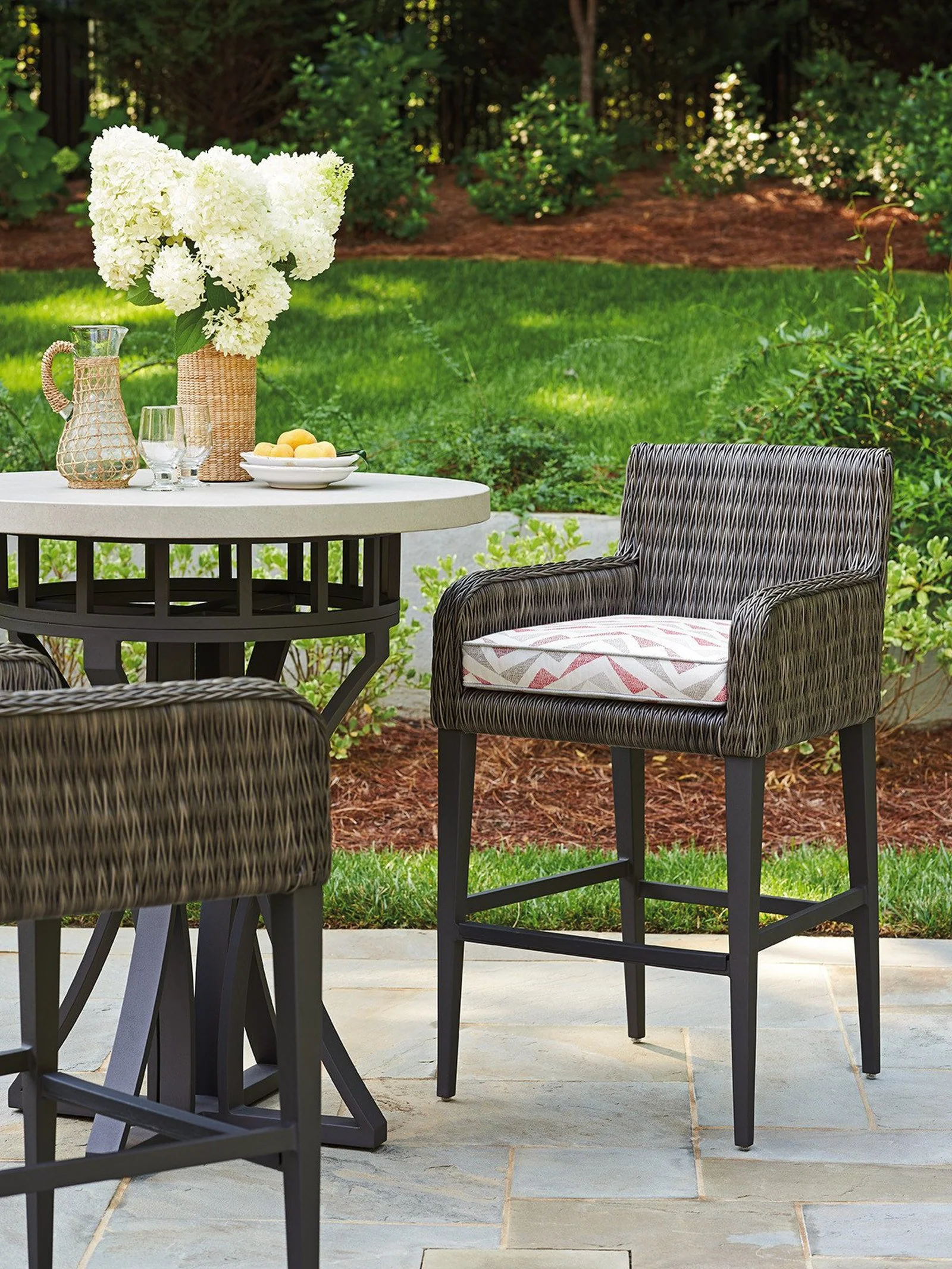 Tommy Bahama Outdoor Cypress Point Ocean Terrace Bar Stool - Image 2