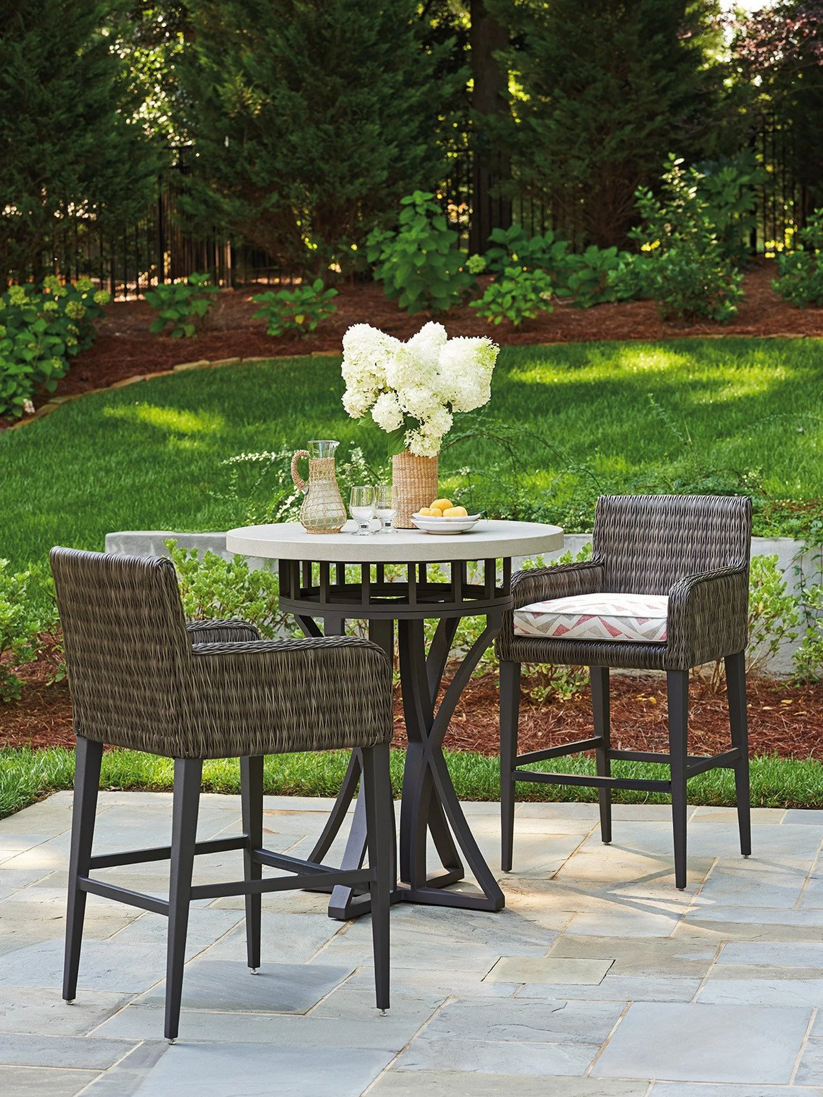 Tommy Bahama Outdoor Cypress Point Ocean Terrace Bistro Table - Image 2