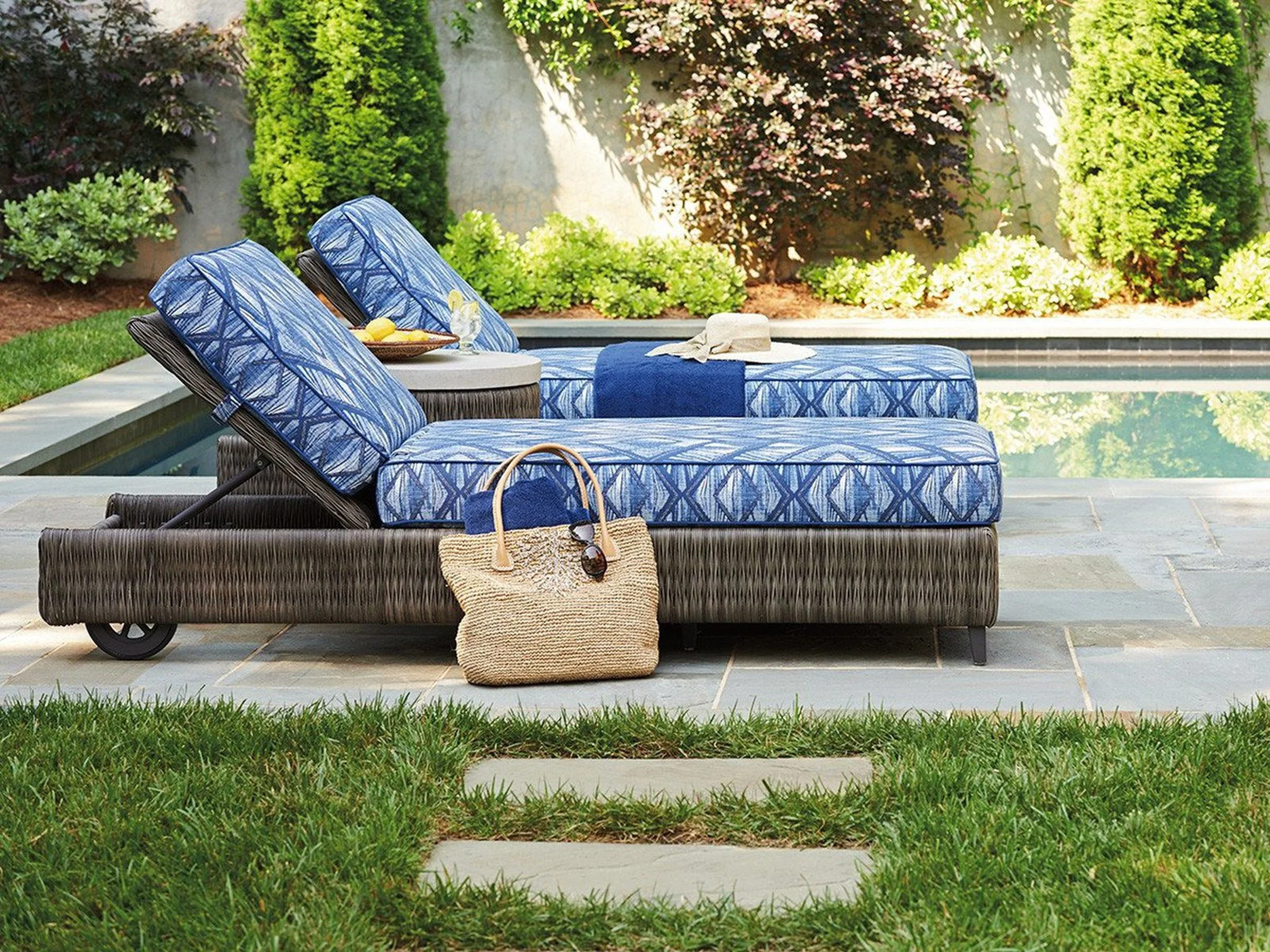 Tommy Bahama Outdoor Cypress Point Ocean Terrace Chaise - Image 2