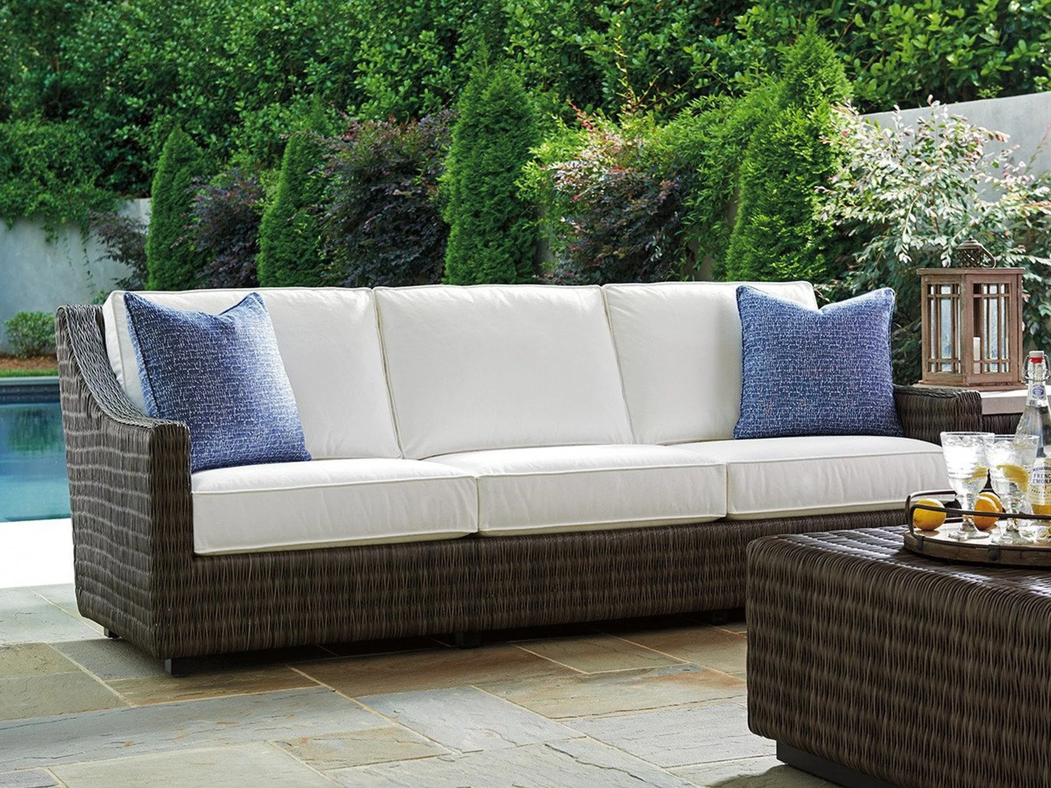 Tommy Bahama Outdoor Cypress Point Ocean Terrace Long Sofa - Image 2