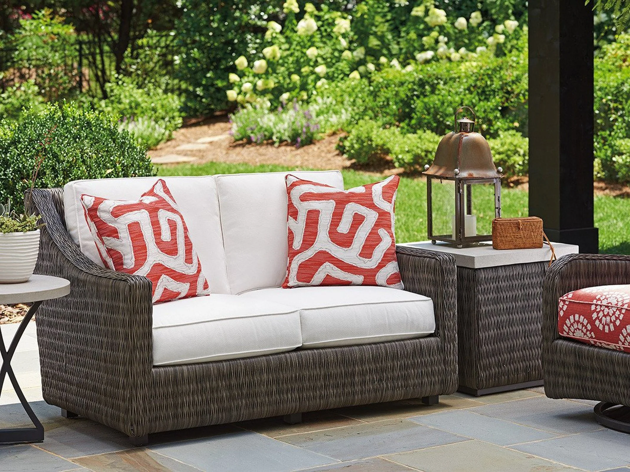 Tommy Bahama Outdoor Cypress Point Ocean Terrace Love Seat - Image 2